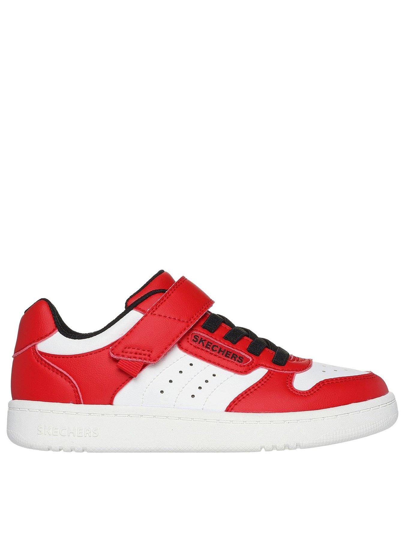 Red sale boys trainers