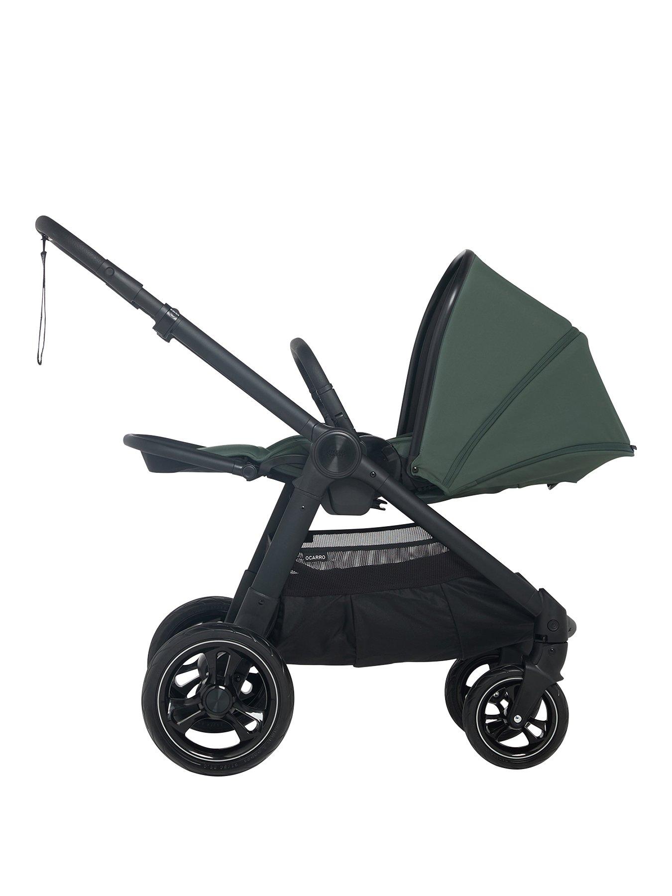 Image 3 of 7 of Mamas & Papas Ocarro Oasis Complete Kit (Inc Pushchair, Carrycot, Adaptors, Cupholder, Bag, Footmuff, Cloud T &amp; Isofix Base)