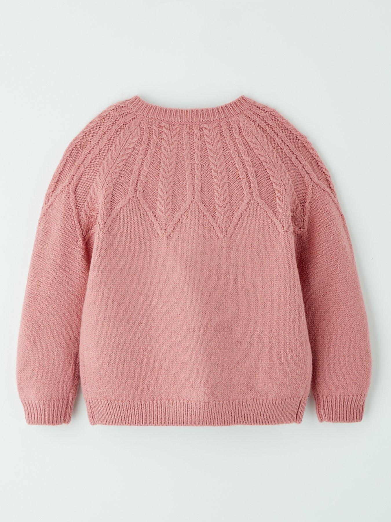 Mini V by Very Girls Pink Swing Cardigan Very