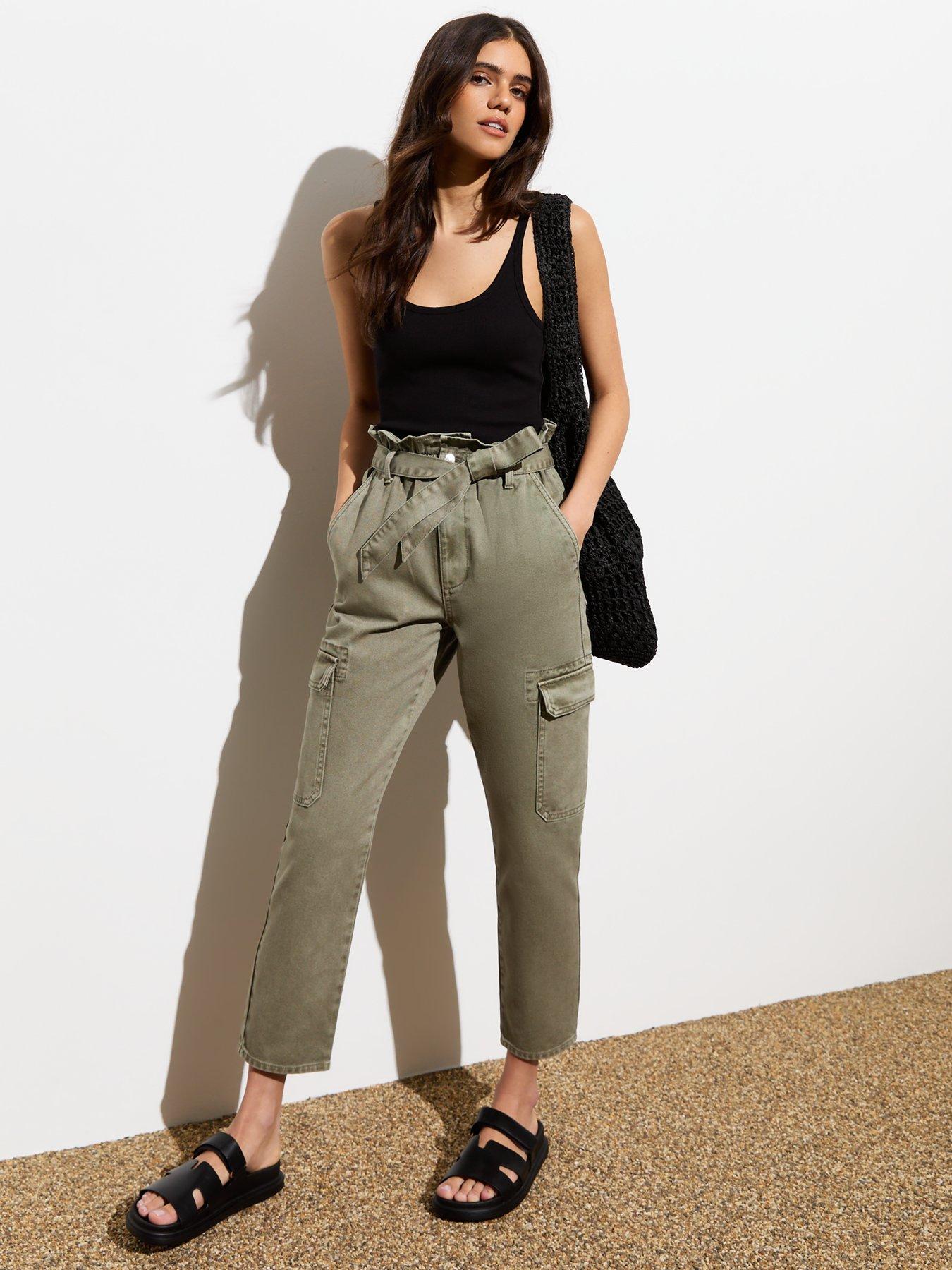 Khaki jeans womens uk best sale