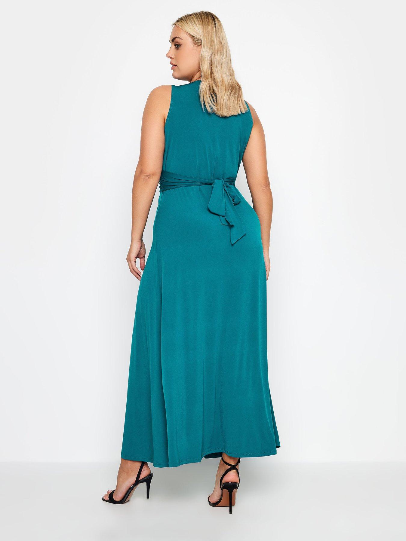 Missguided curve knot front midi shops dress