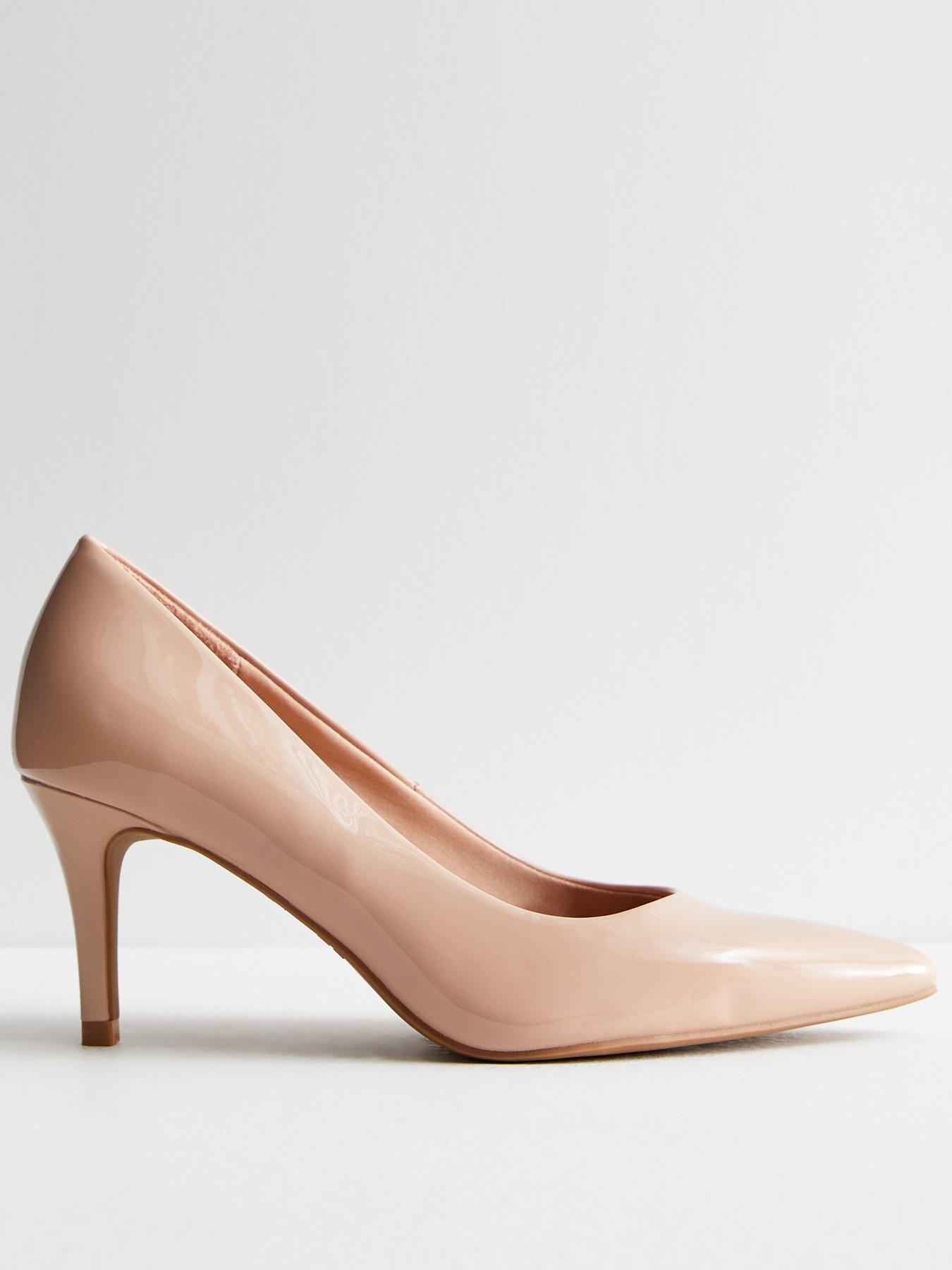 Pale pink patent shoes on sale