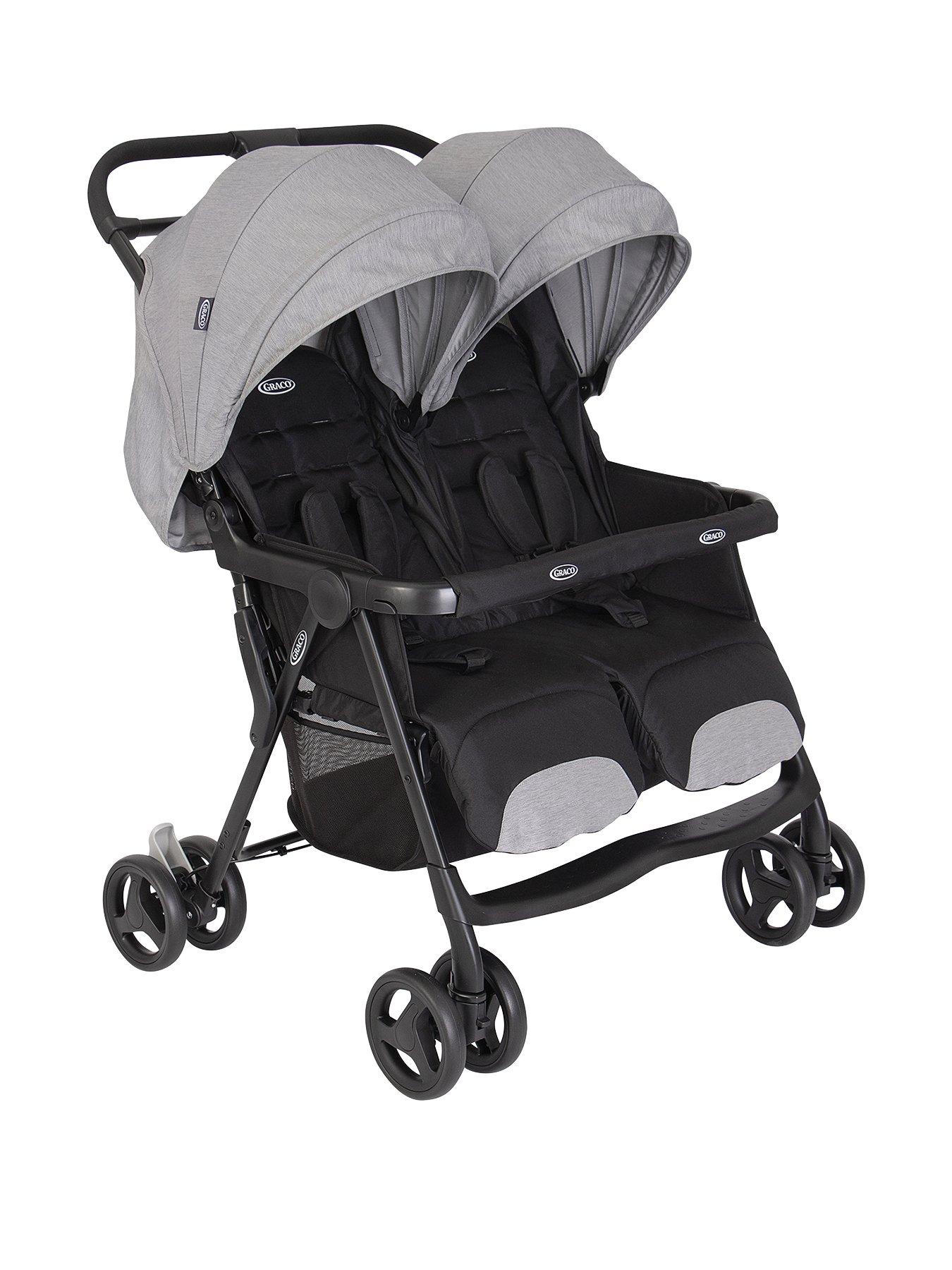 Lightweight Twin Tandem Pushchairs Very