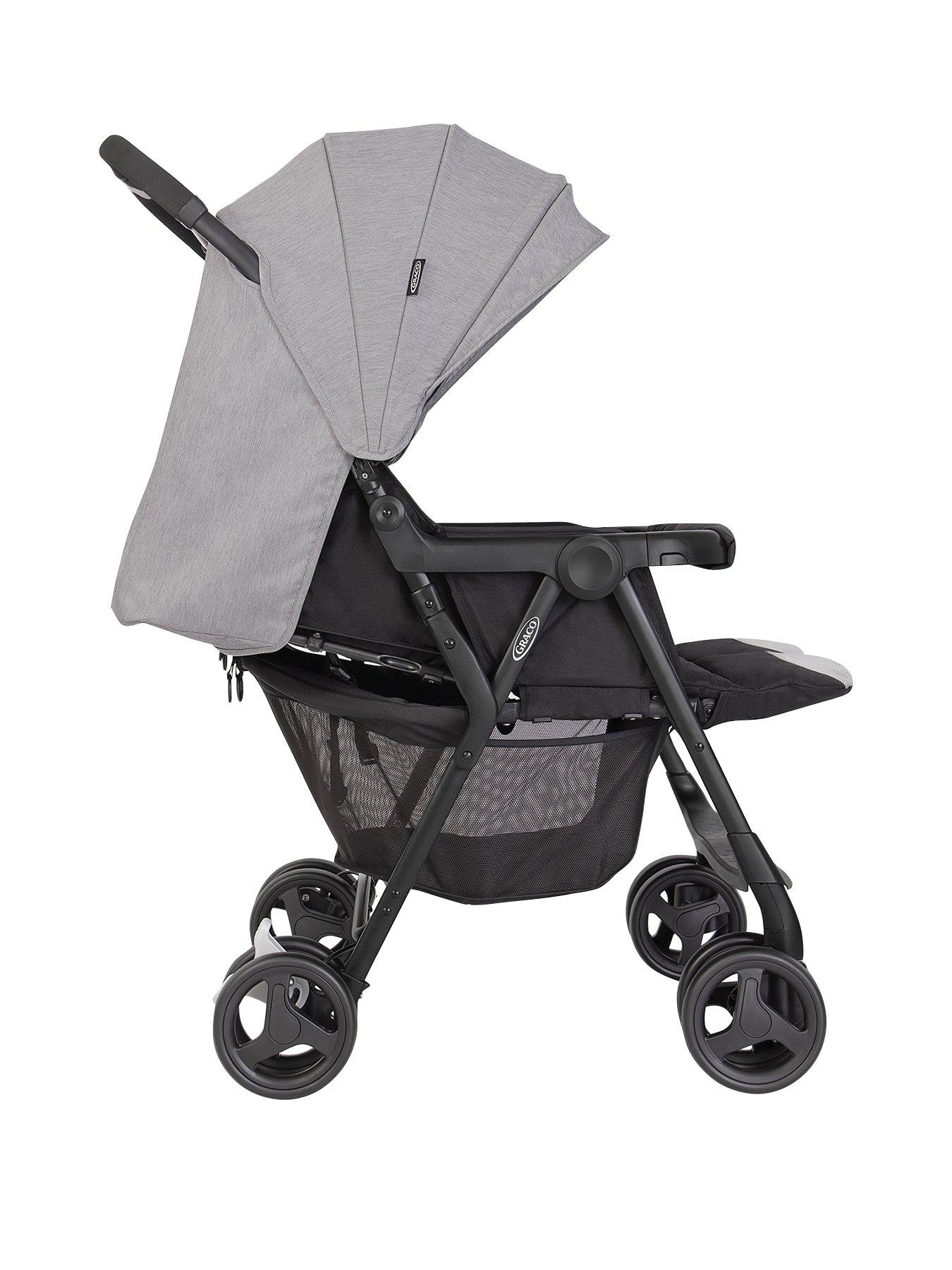 Image 3 of 8 of Graco DuoRider Lightweight Double Pushchair - Steeple Grey