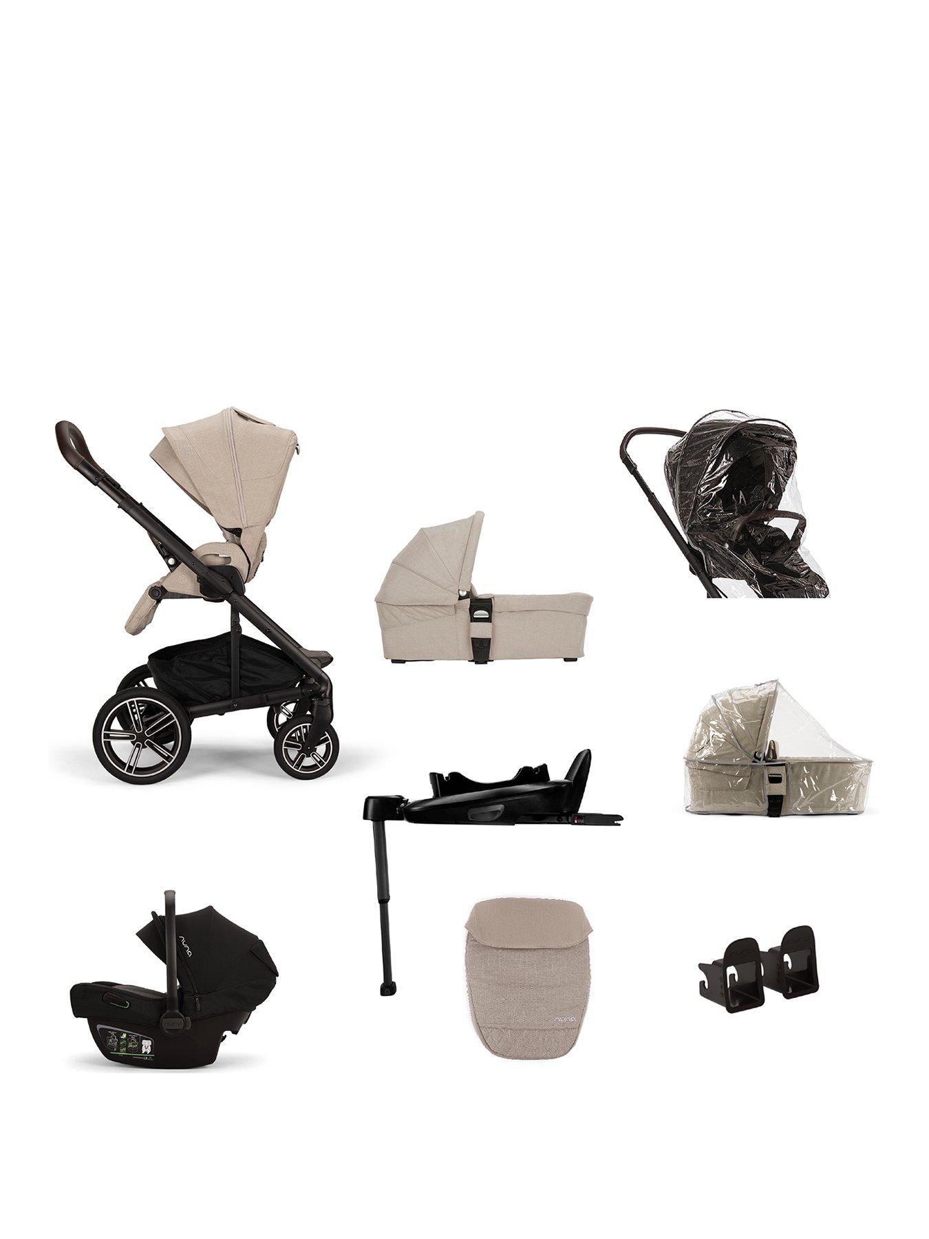 Nuna MIXX next Generation PIPA Bundle with PIPA next Car Seat Cedar Very