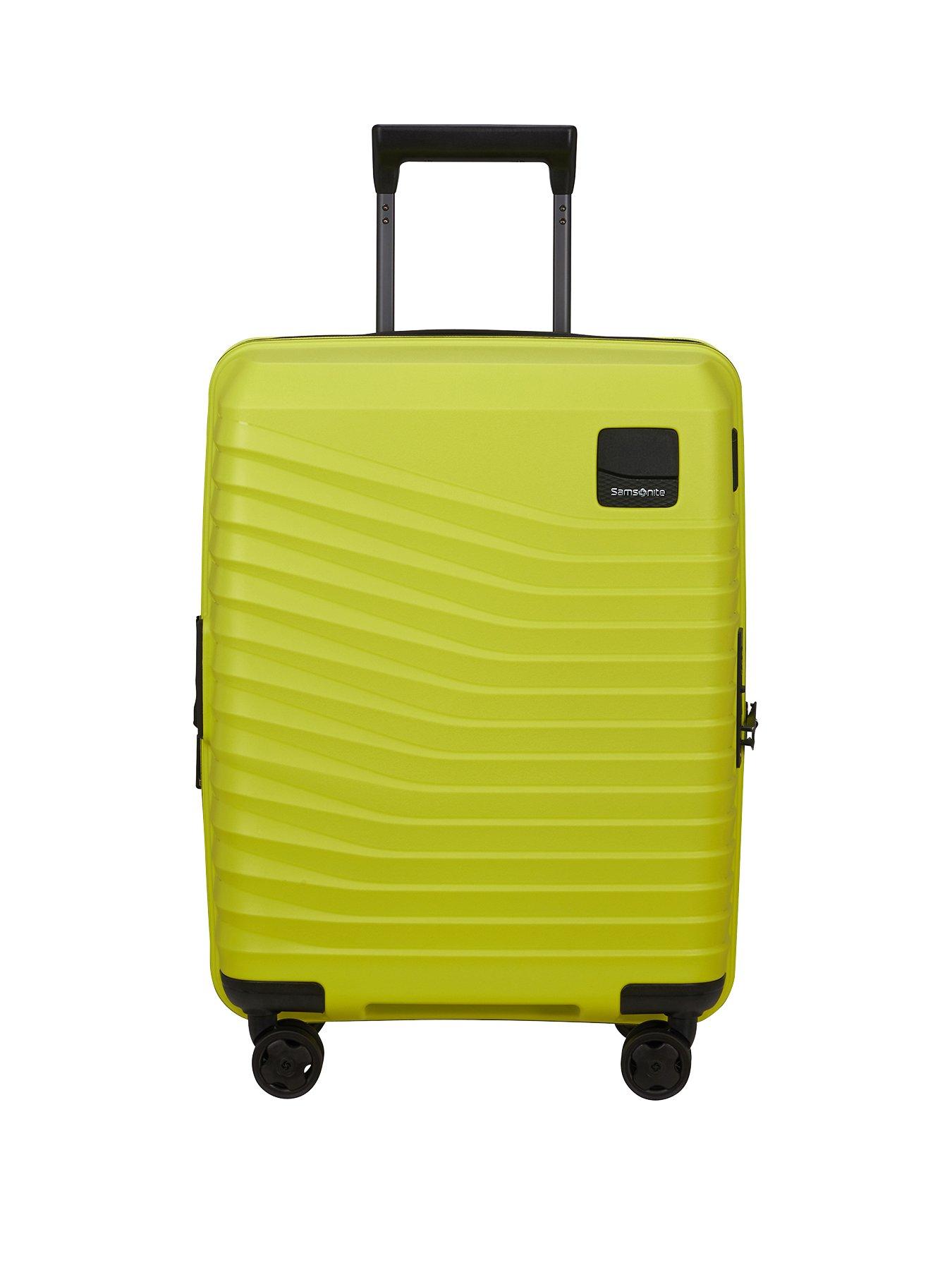 Samsonite Intuo Spinner 55/20 Exp Cabin Hardshell Case -Lime