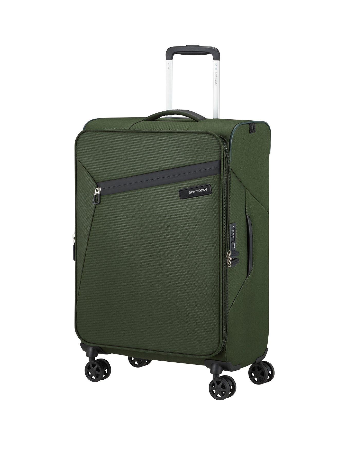 Samsonite LITEBEAM SPINNER 66/24 EXP MEDIUM Softshell CASE-CLIMBING IVY