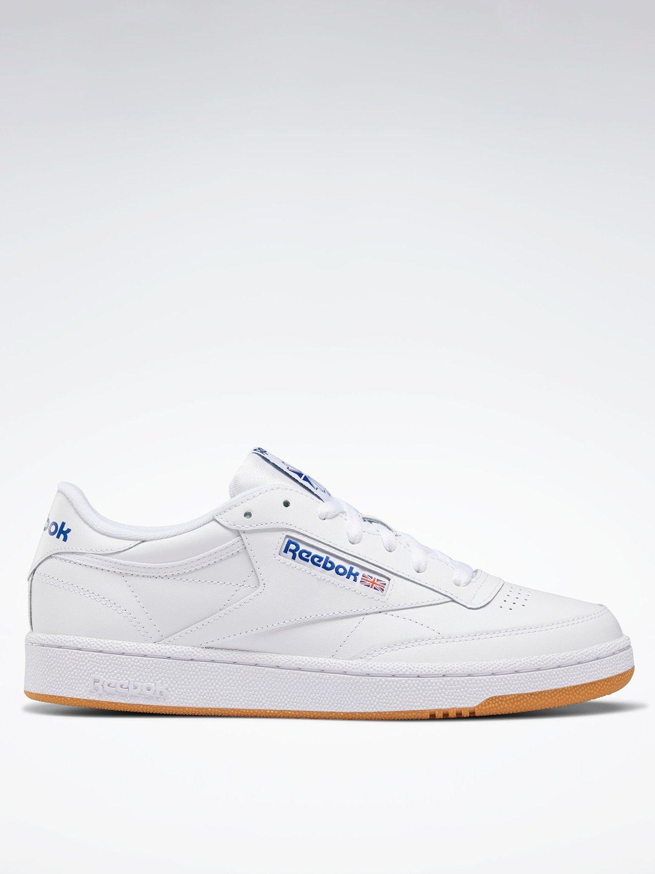 Men s Club C 85 Trainers White Blue