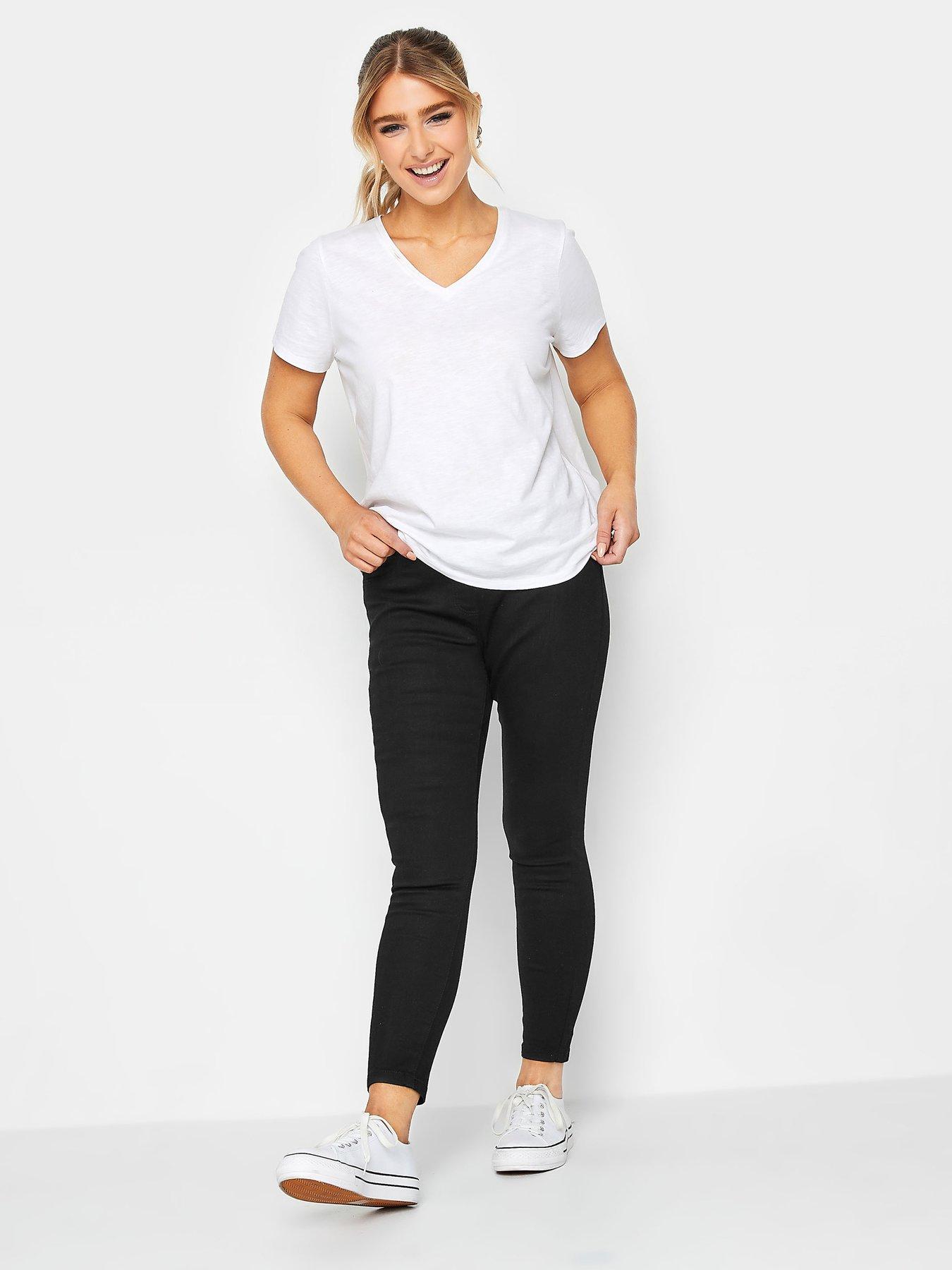 Image 2 of 2 of M&Co Petite Petite Black Jegging 27"
