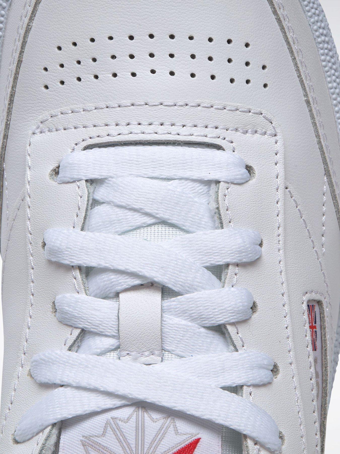 Reebok Womens Club C 85 Trainers White/Light Grey White/Grey