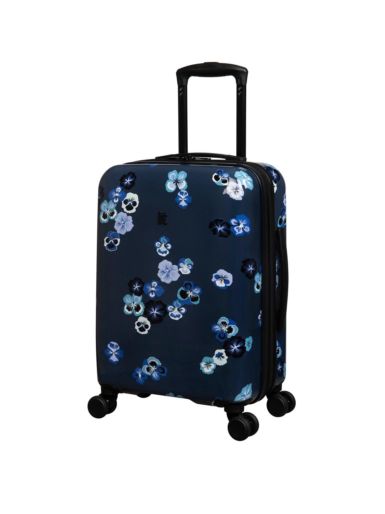 it Luggage Sheen Cabin Suitcase - Floral Pansies | very.co.uk