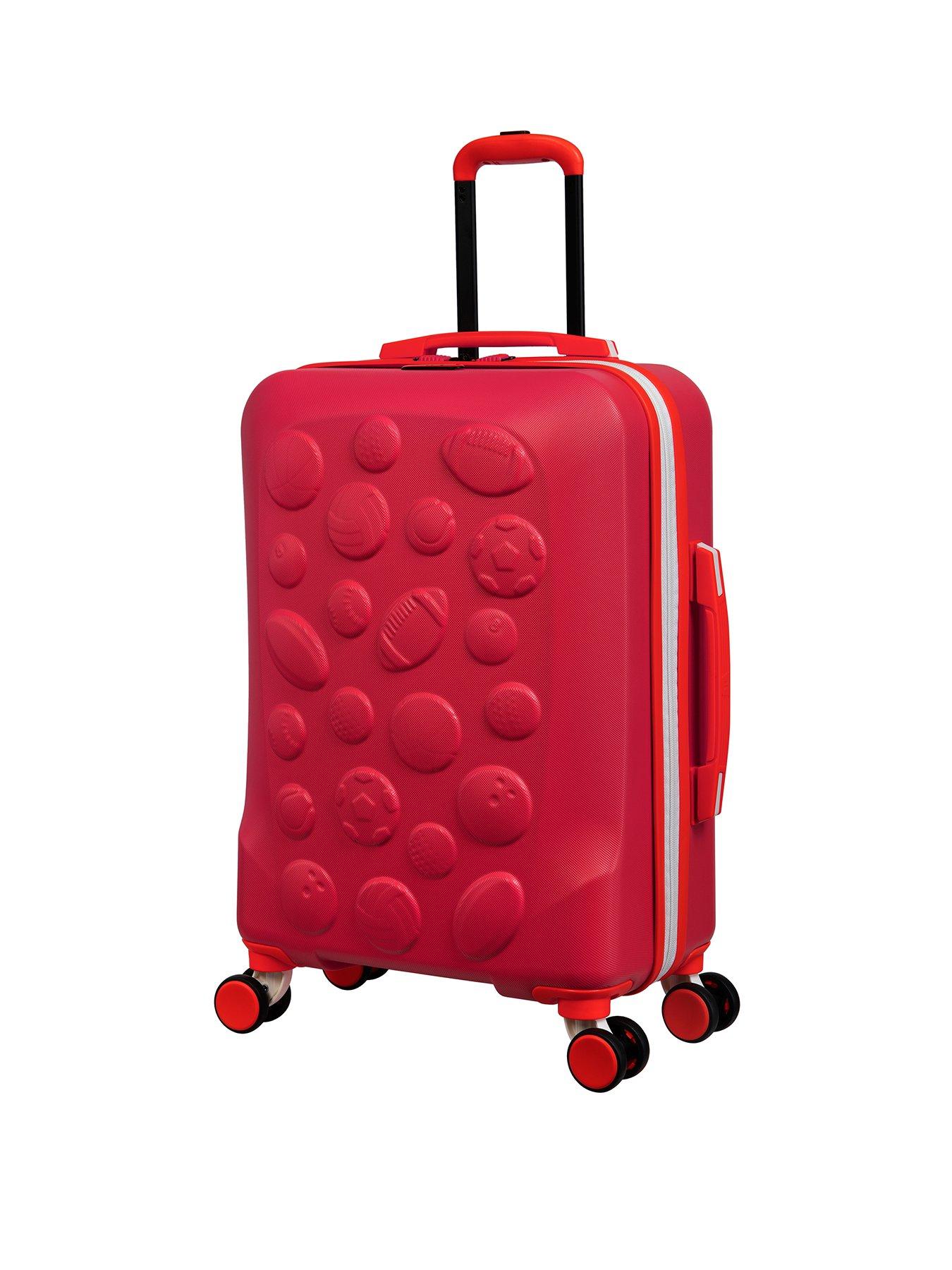 it Luggage Half-Time Sports Balls Kids Cabin Suitcase - Red