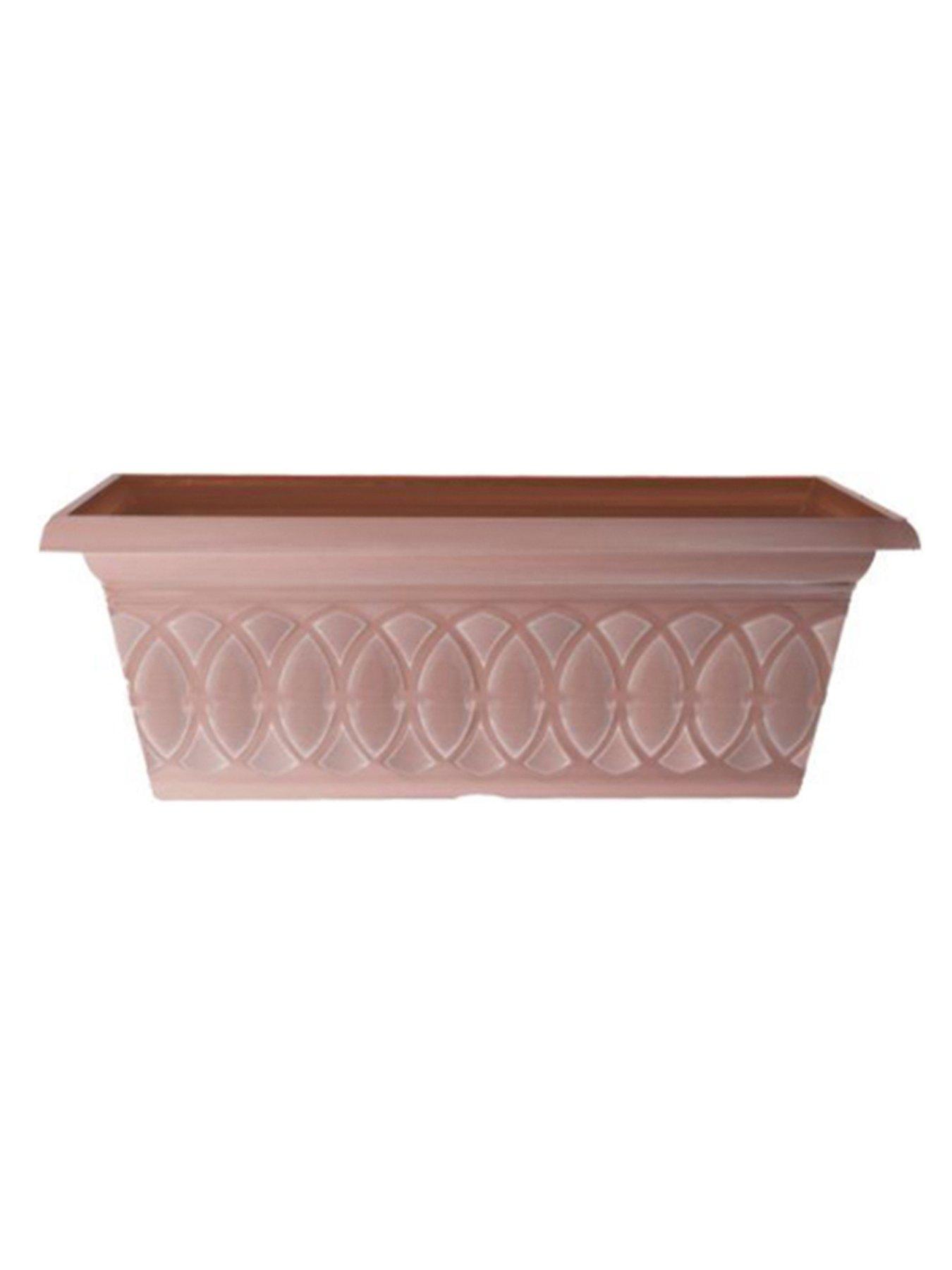 Product photograph of You Garden Durham Window Box - Cloudy Terracotta 24 from very.co.uk