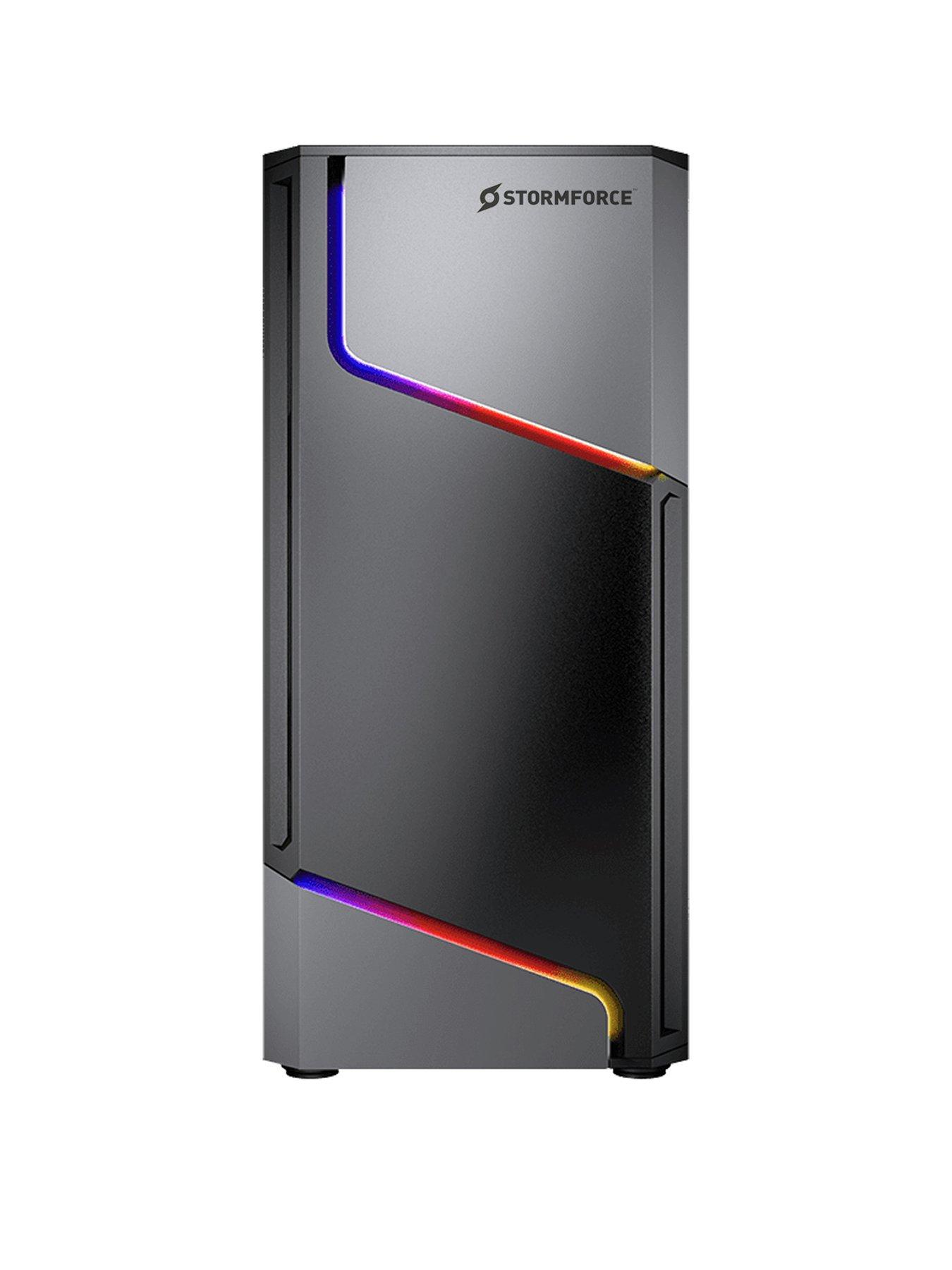Image 2 of 7 of Stormforce Onyx Gaming Desktop -&nbsp;AMD Ryzen 5 4500, 16GB RAM, 1TB SSD, RX 7600 - Gaming Desktop