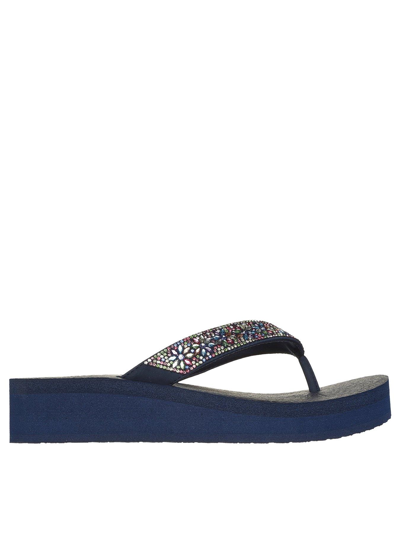 Skechers womens yoga foam sandals online