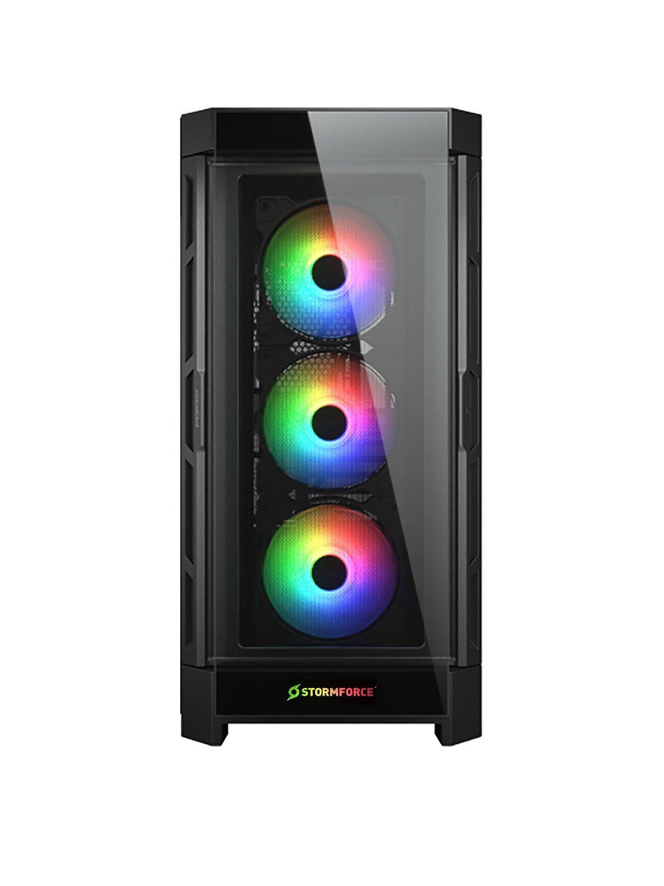 Image 2 of 8 of Stormforce Crystal Gaming Desktop - Core&nbsp;i7-13700KF,&nbsp;RTX 4080, 32GB RAM, 2TB SSD