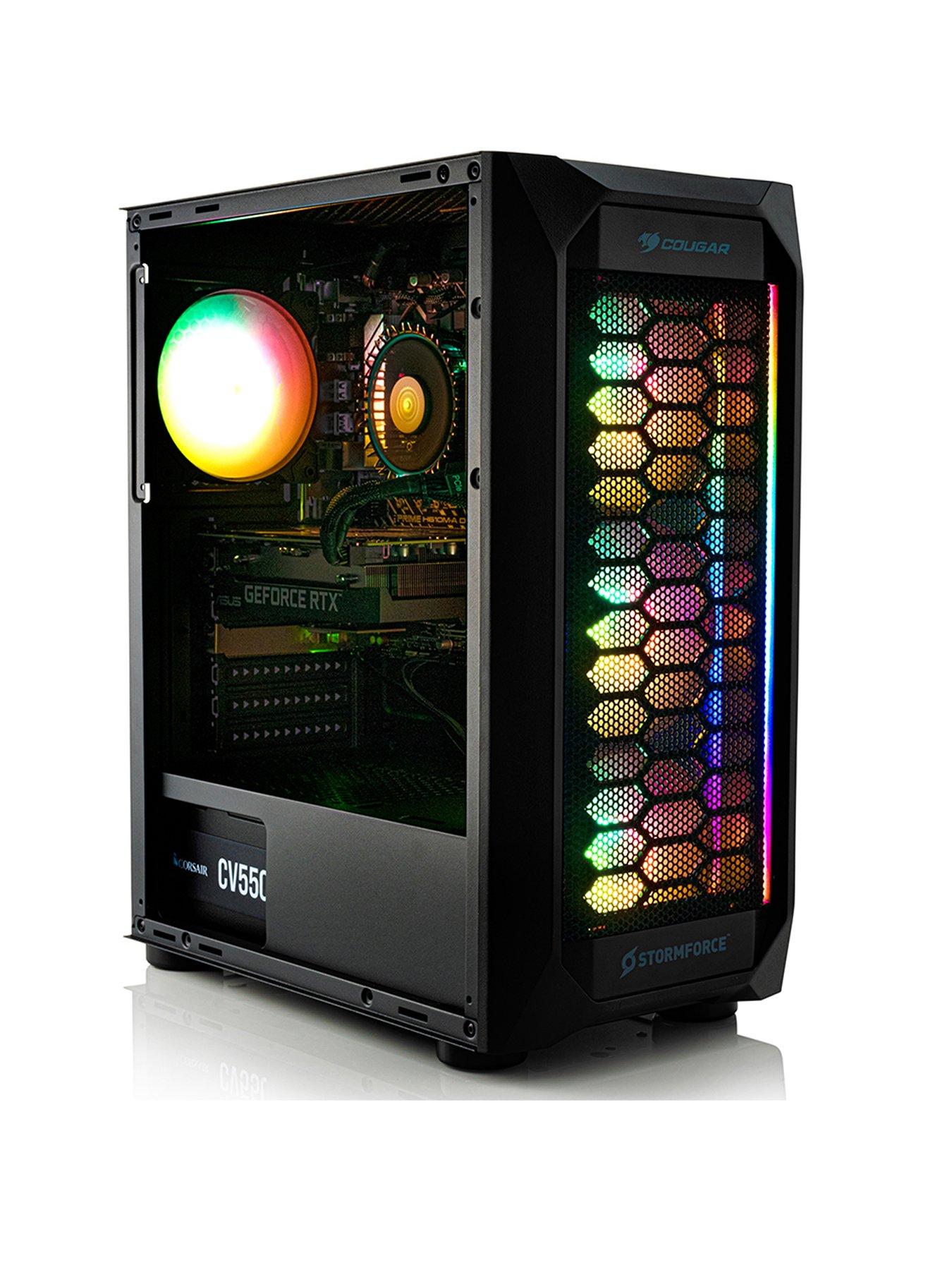 Stormforce Onyx Gaming Desktop - Rtx 4060, Core I5-13400F, 16Gb Ram, 1Tb Ssd