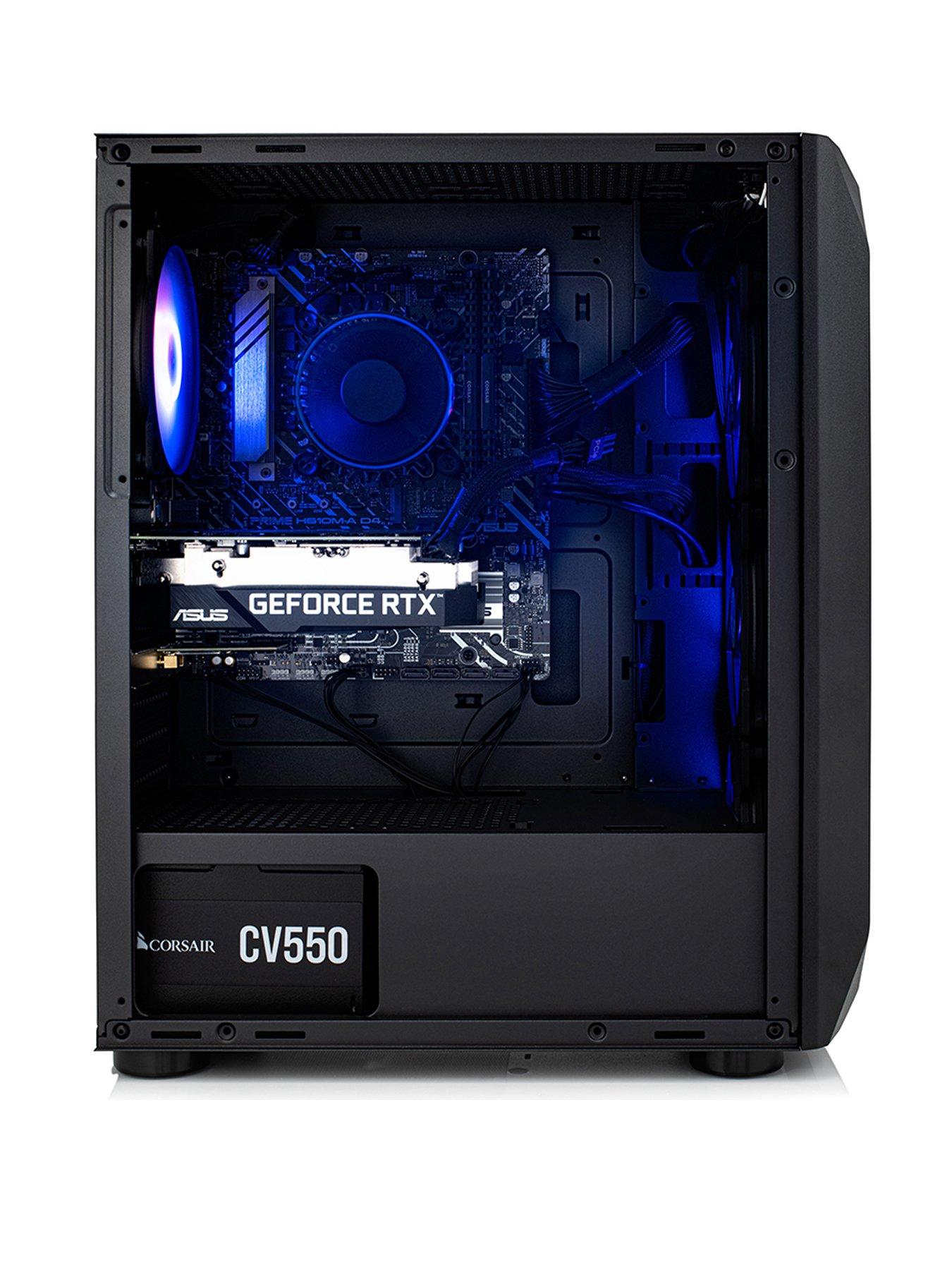 Image 3 of 6 of Stormforce Onyx Gaming Desktop - RTX 4060&nbsp;Ti,&nbsp;Core&nbsp;i5-12400F, 16GB RAM, 1TB SSD&nbsp;- Gaming Desktop