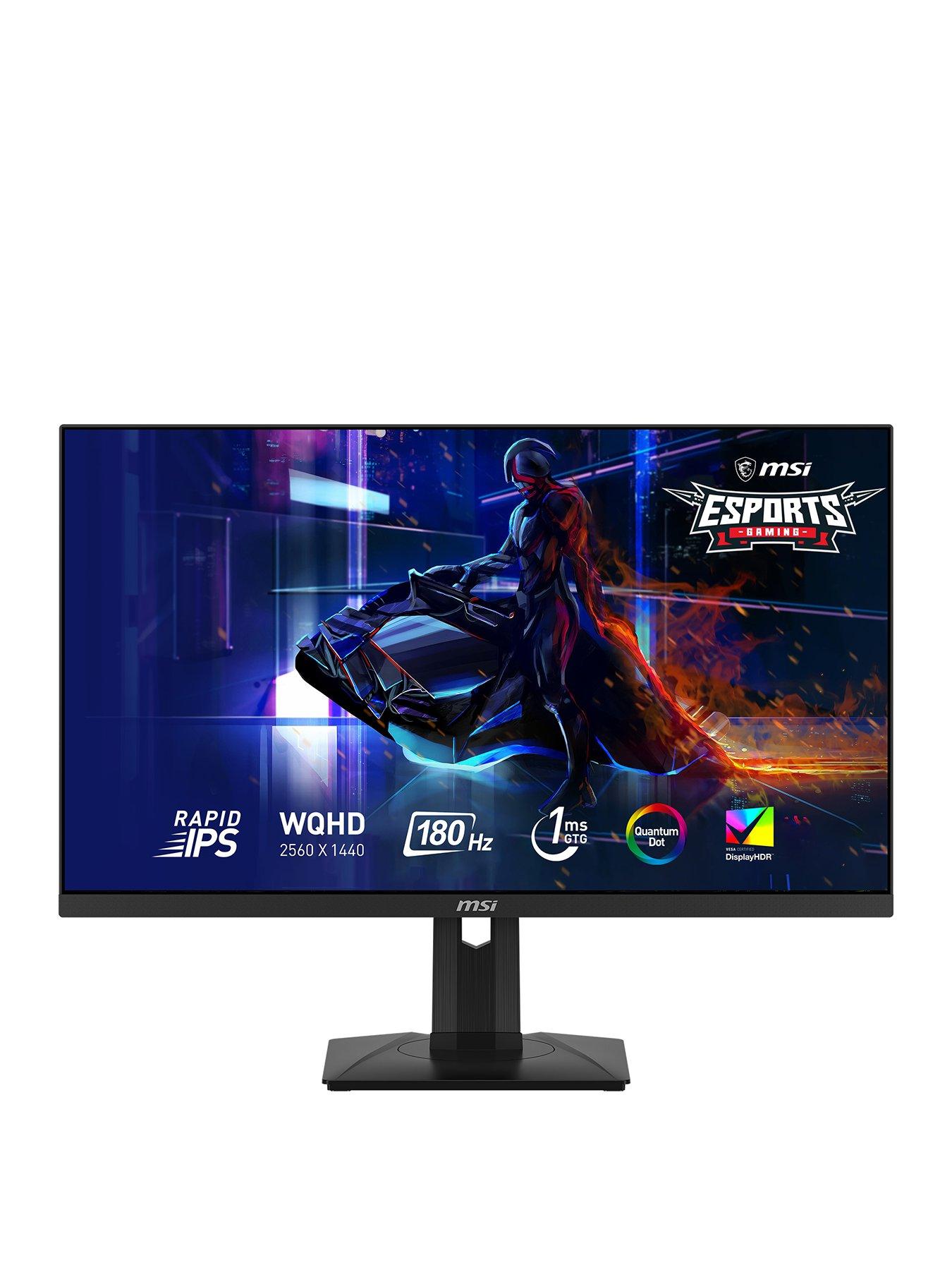 undefined MAG 274QRF QD E2 27in - QHD - 180Hz - Rapid IPS - Quantum Dot - AMD Freesync Premium - HDR 400 Flat Gaming Monitor