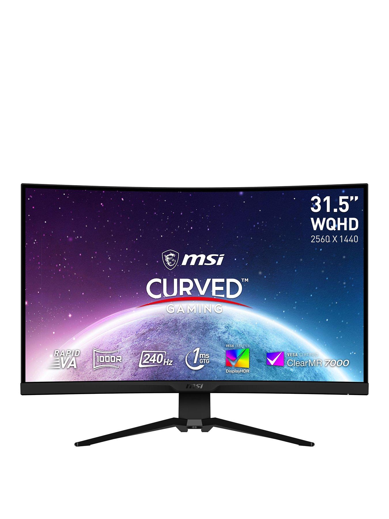 MAG 325CQRXF 31.5 inch Quad HD 240Hz Rapid VA Adaptive Sync HDR 400 Curved Gaming Monitor