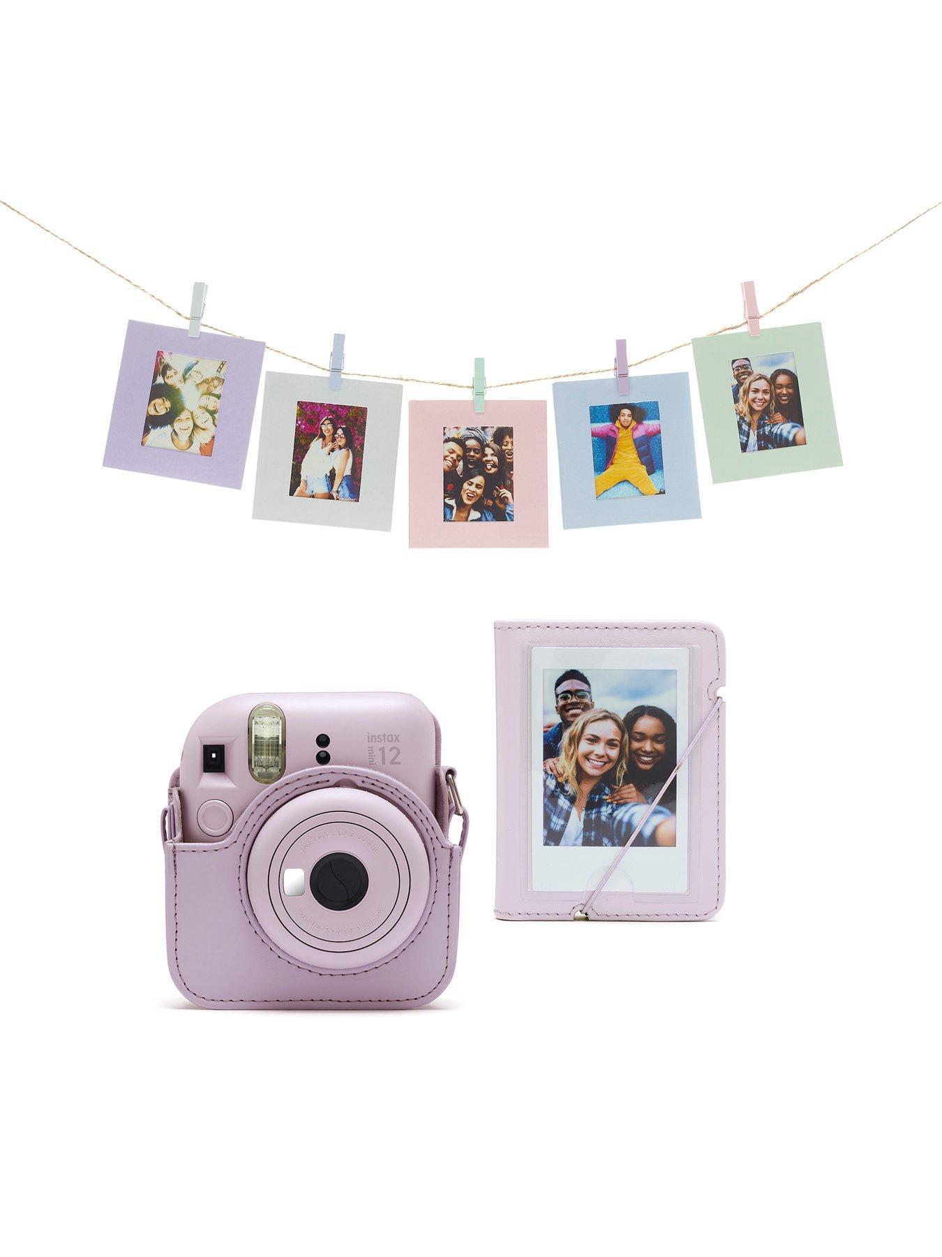 Image 5 of 7 of Fujifilm Instax Mini 12 Instant Camera Kit inc Case, Photo Album, Hanging Cards &amp; Pegs + 20 Shot Film