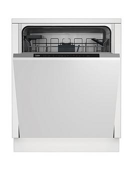 Product photograph of Beko Din16430 Fully Integrated Standard Dishwasher - Dishwasher With Installation from very.co.uk