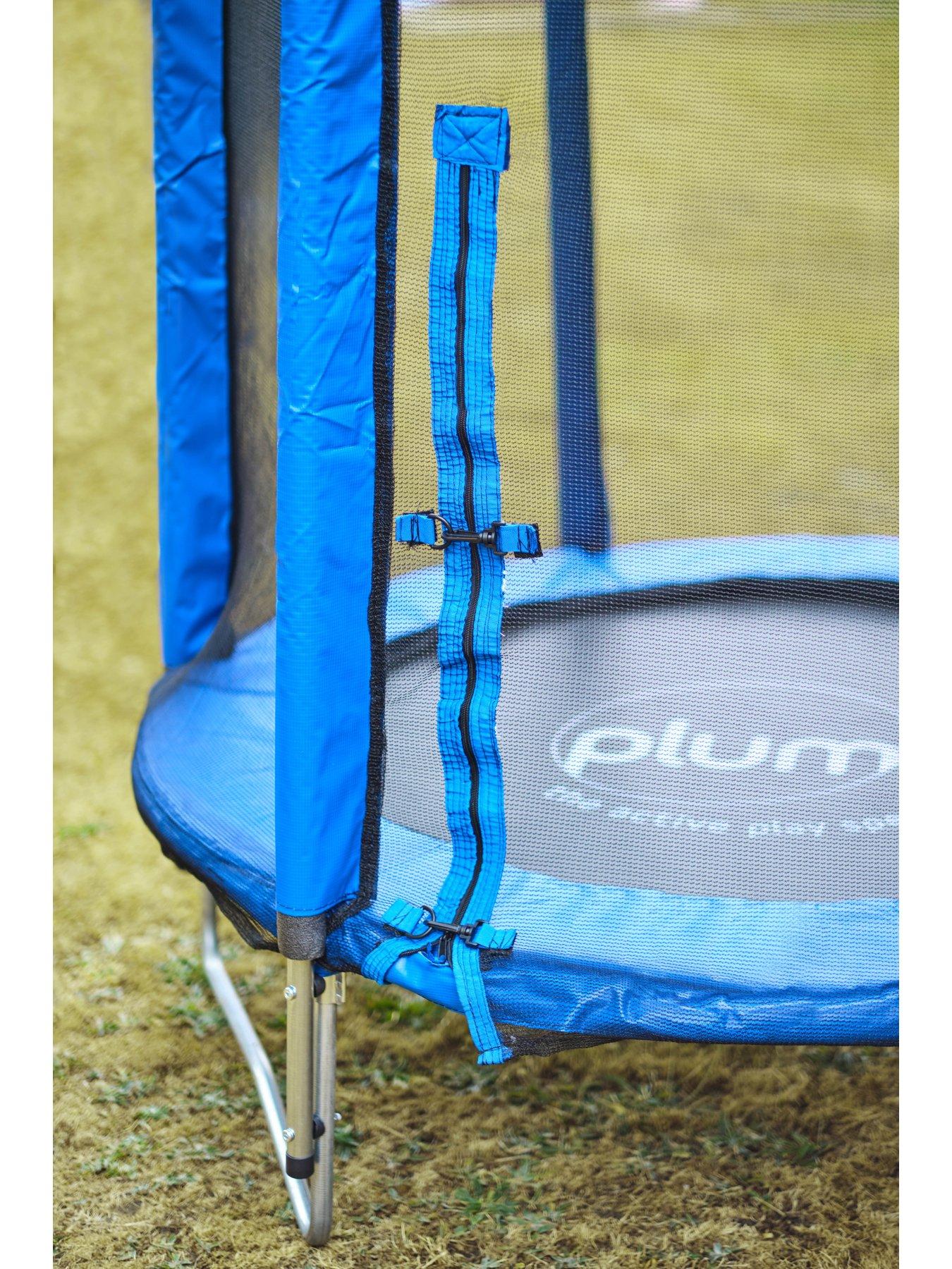 Plum Junior Springsafe Trampoline & Enclosure - Blue | Very.co.uk