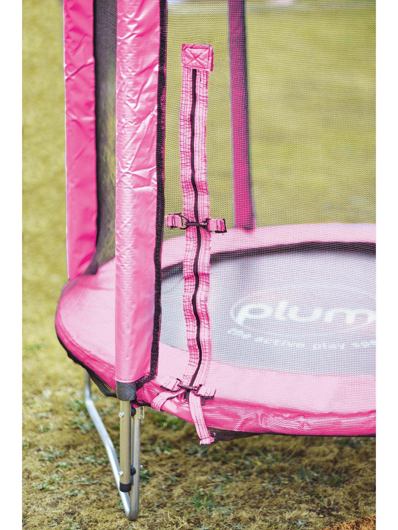 Image 5 of 8 of Plum Junior Springsafe 4ft Trampoline &amp; Enclosure - Pink