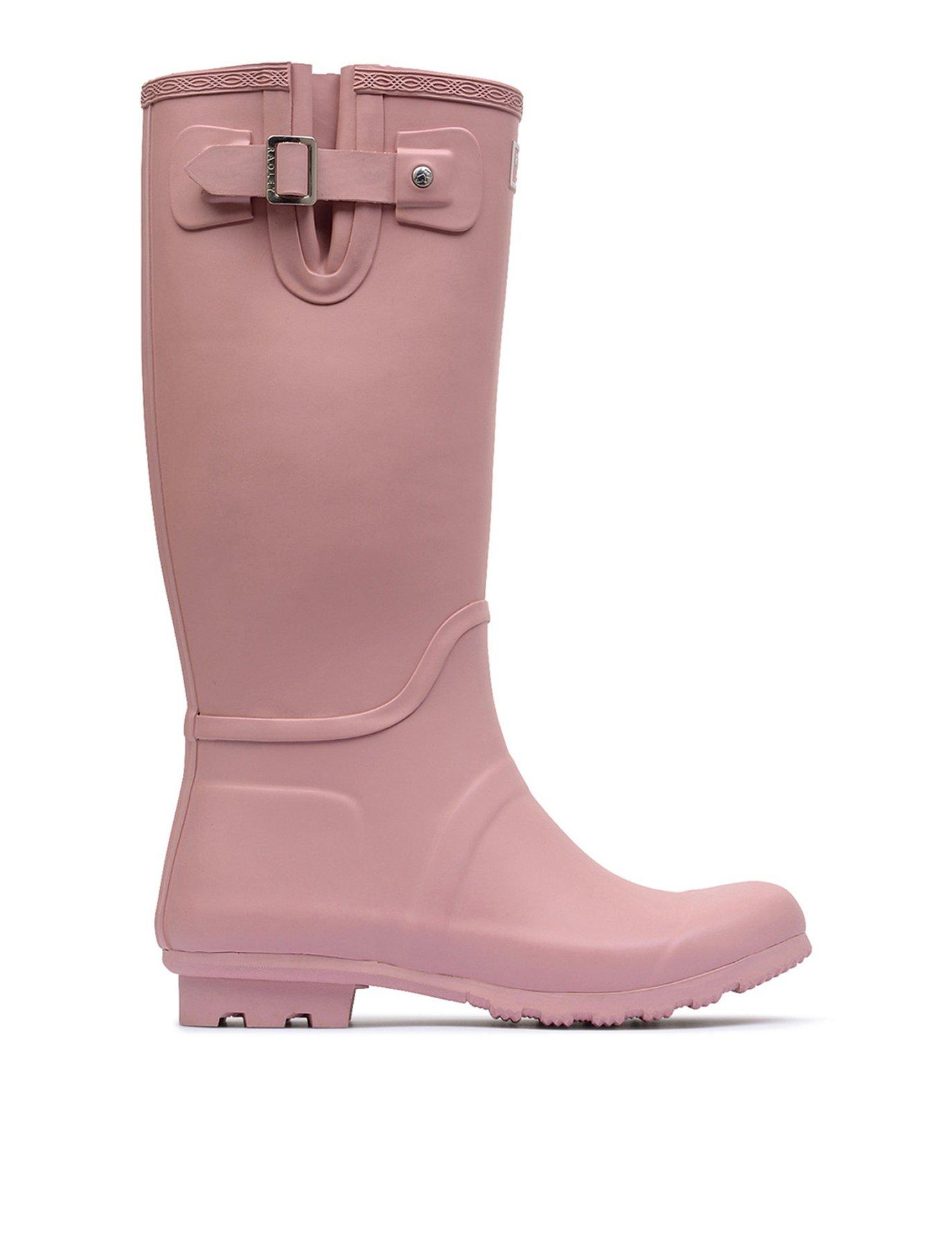Radley Alba Hi Long Wellington - Matt Festival Pink