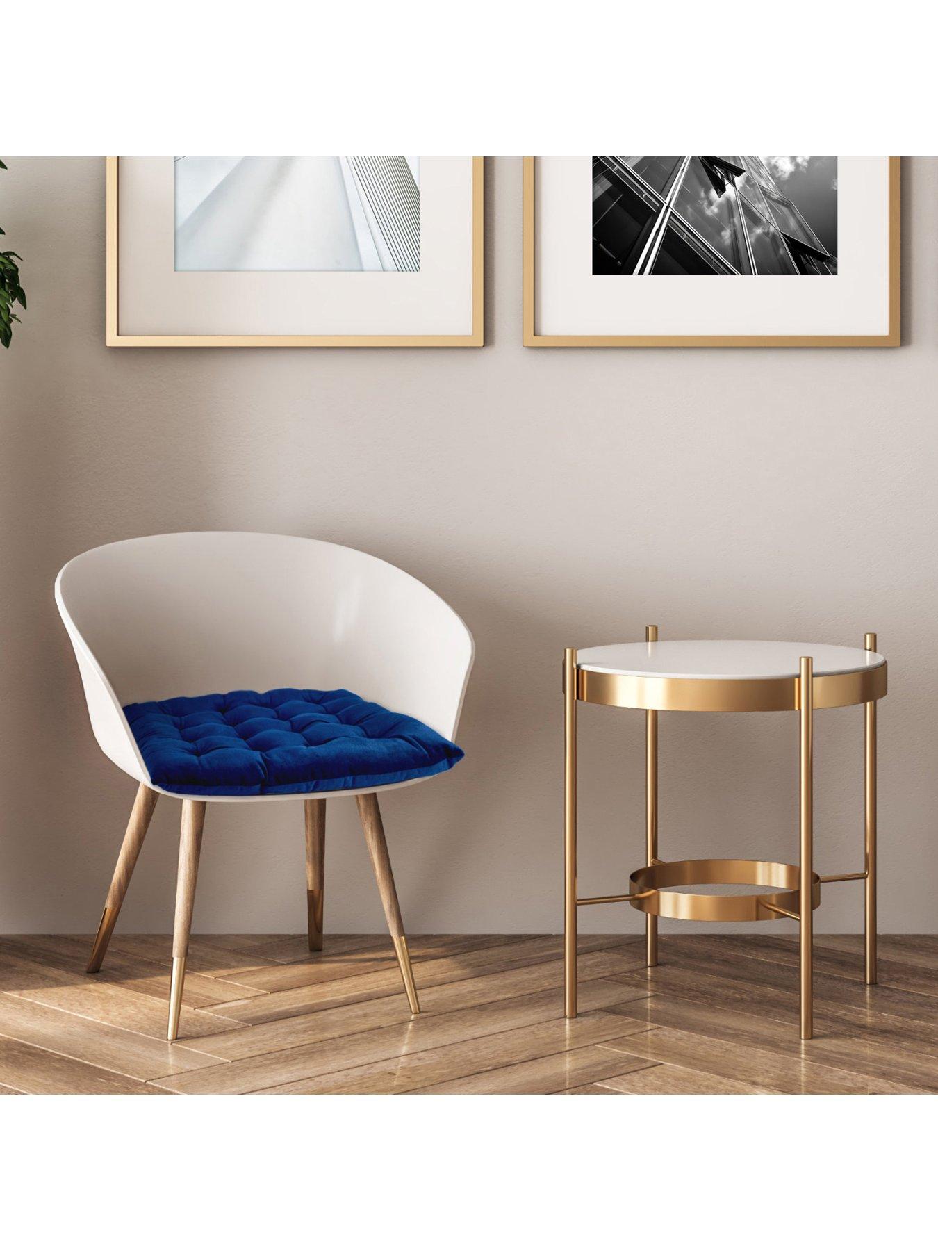 undefined Velvet Seat Pad Pair
