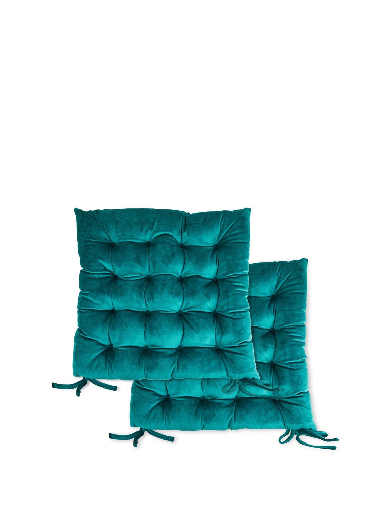 Image 2 of 2 of Velvet Seat Pad Pair
