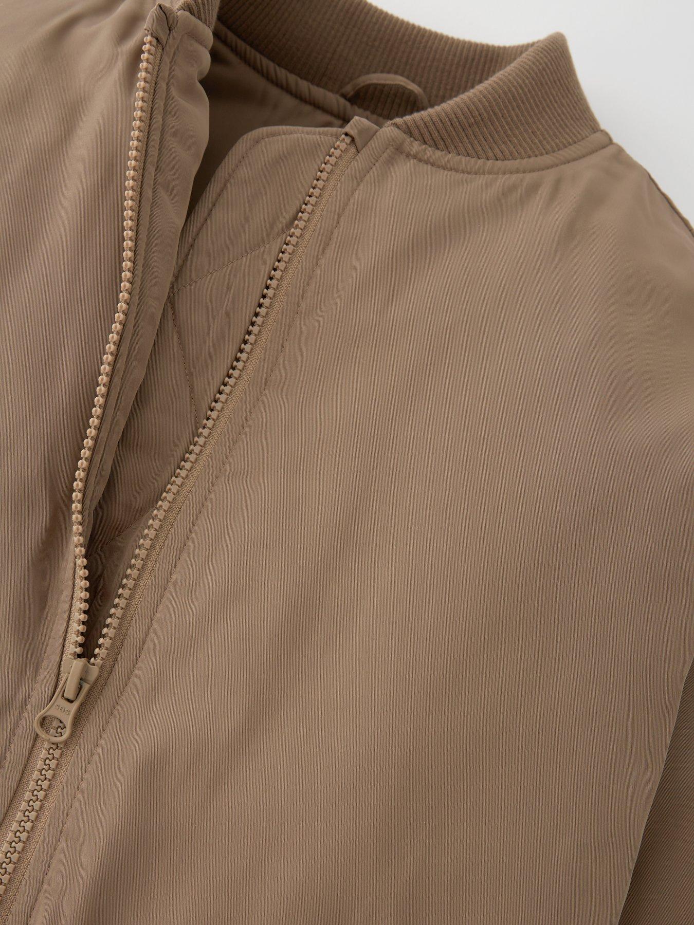 Image 3 of 4 of V by Very Unisex Bomber Jacket - Camel