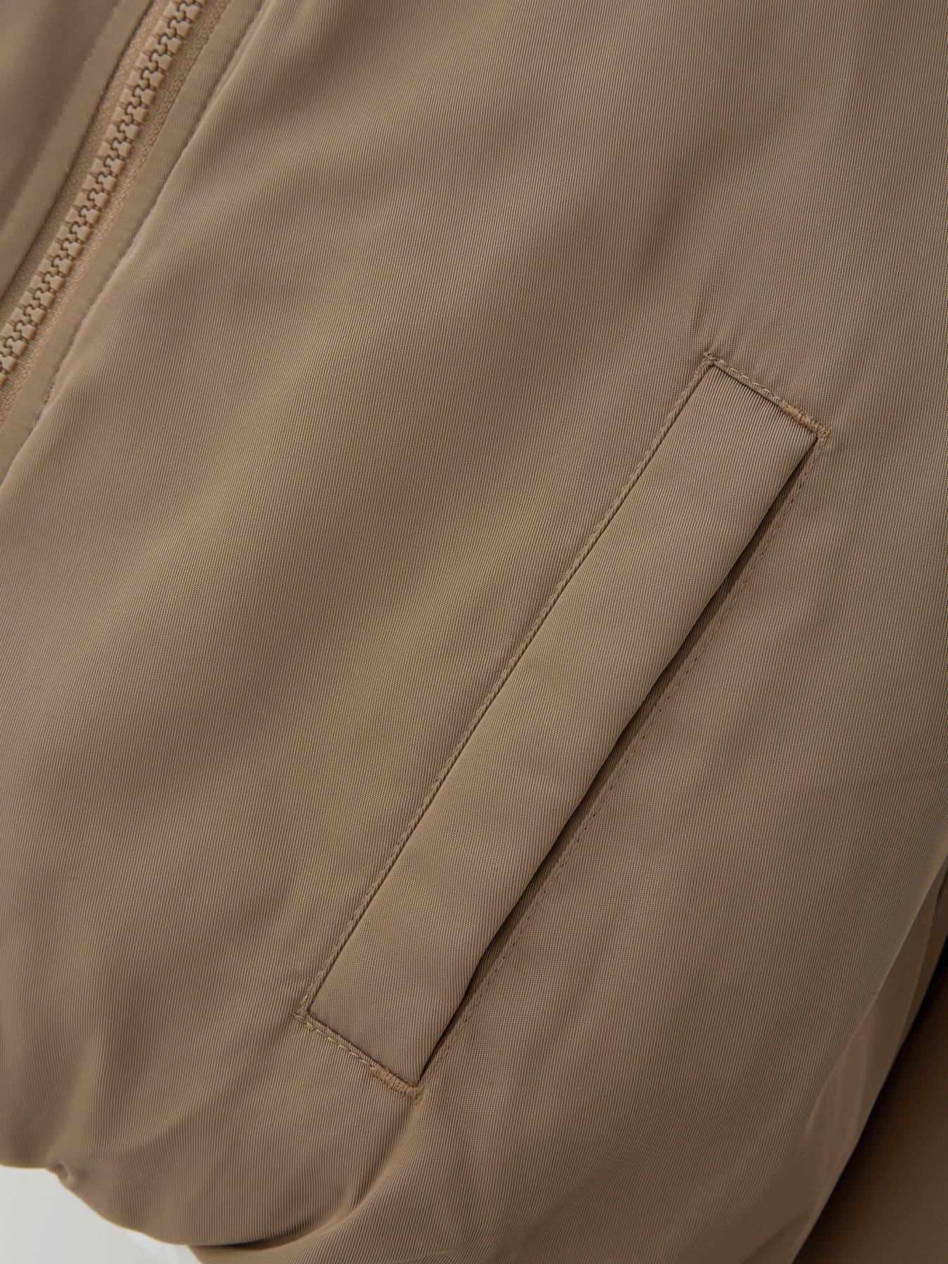 Image 4 of 4 of V by Very Unisex Bomber Jacket - Camel