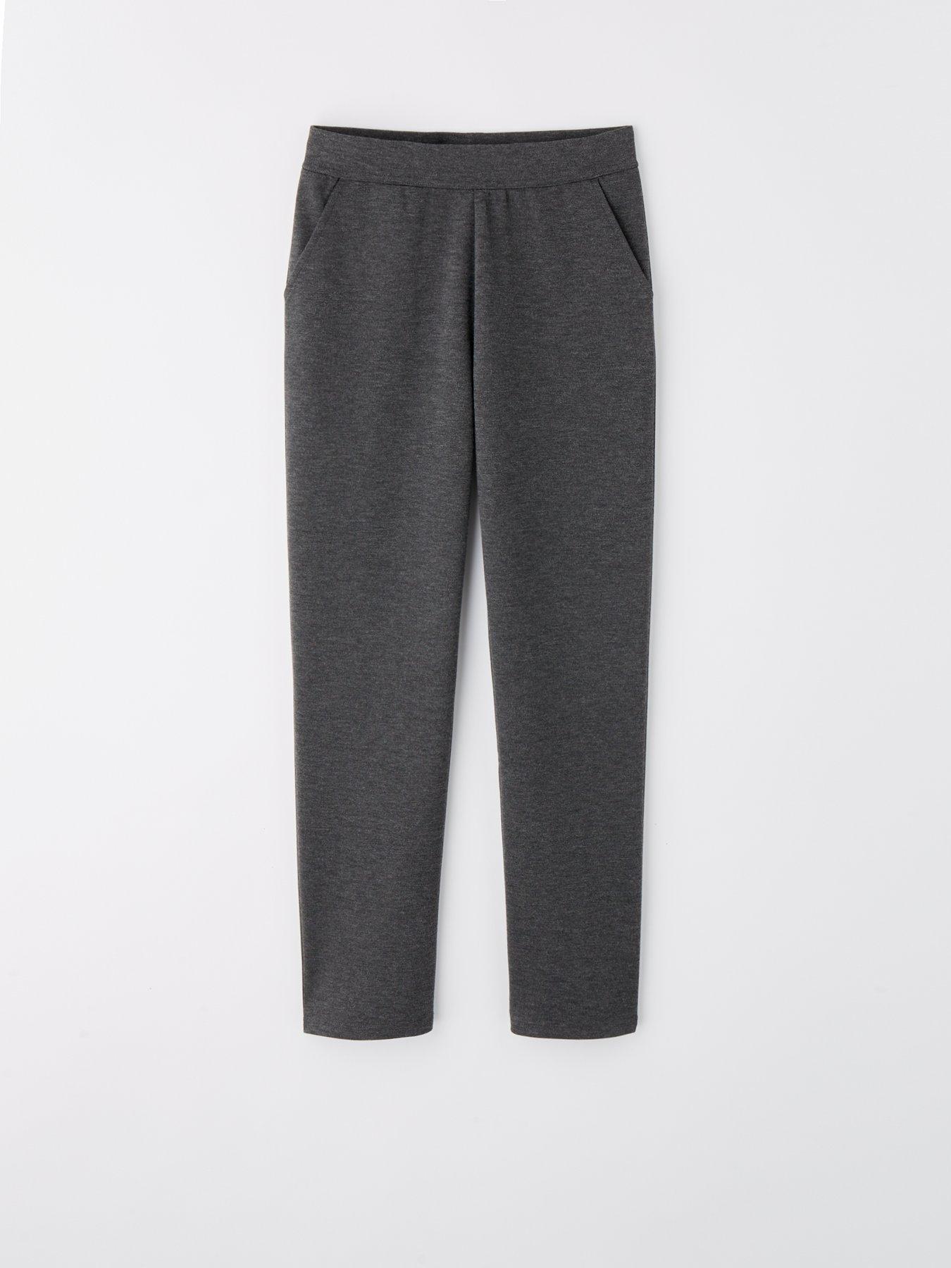 Image 4 of 7 of The Very Collection Girls 2 Pack Jersey Trouser - Grey