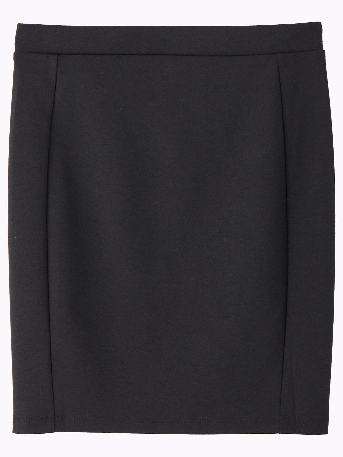 Everyday Girls 2 Pack Jersey School Tube Skirts - Black | Very