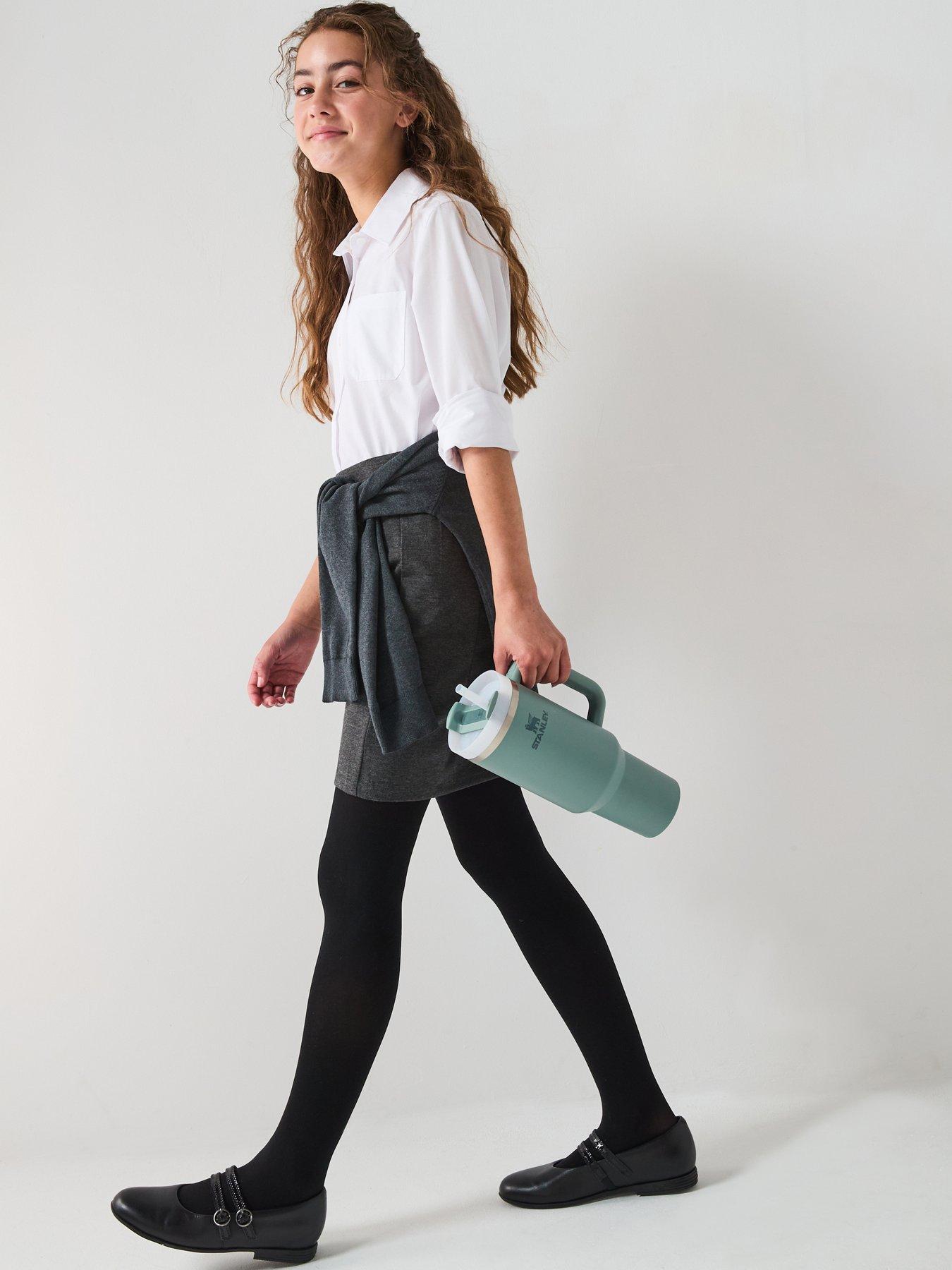 Image 7 of 7 of The Very Collection Girls 2 Pack Jersey Tube Skirts - Grey