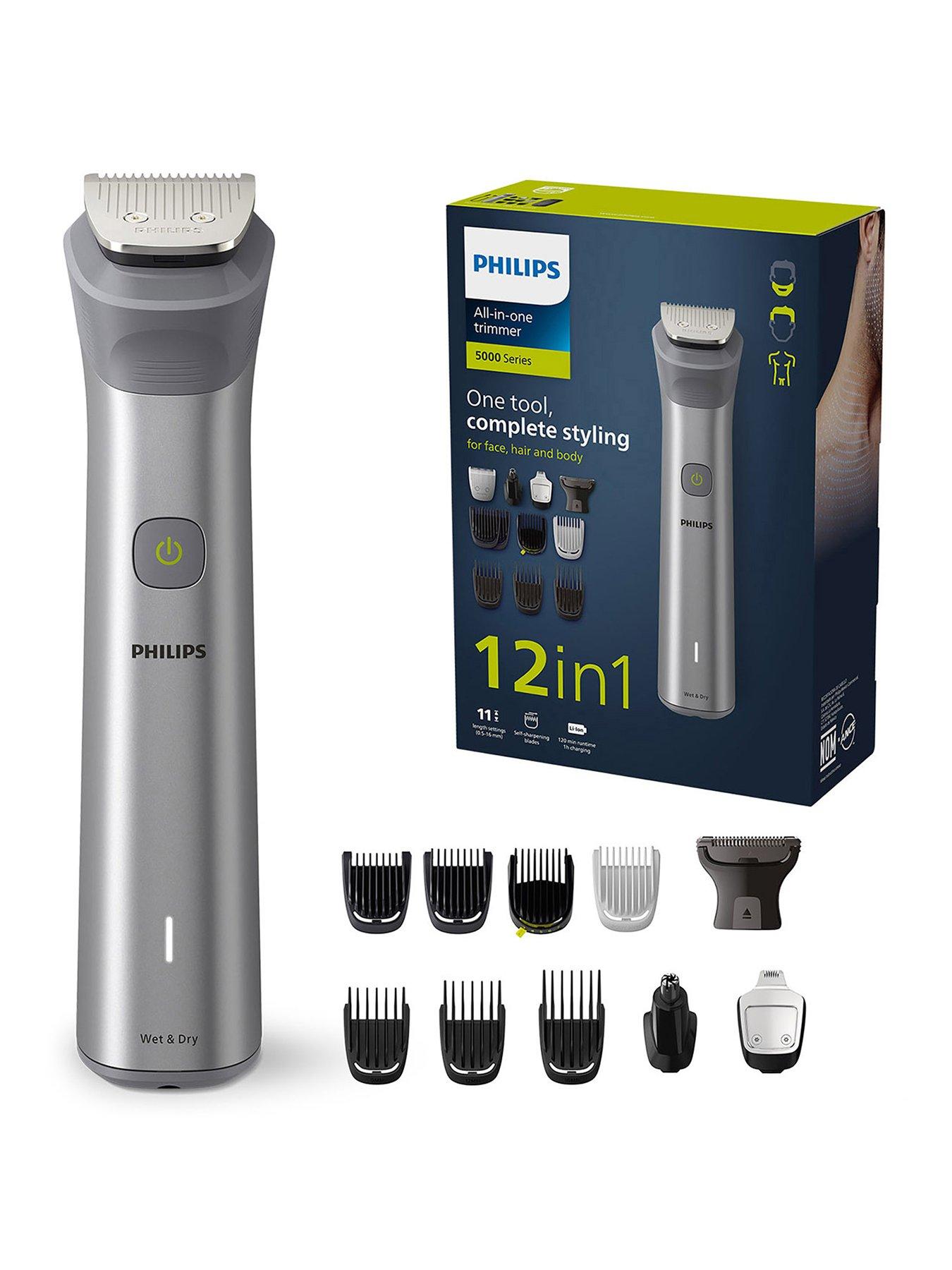 undefined Series 5000 12-in-1 Multi Grooming Trimmer for Face, Head, and Body, Beard Trimmer, MG5940/15
