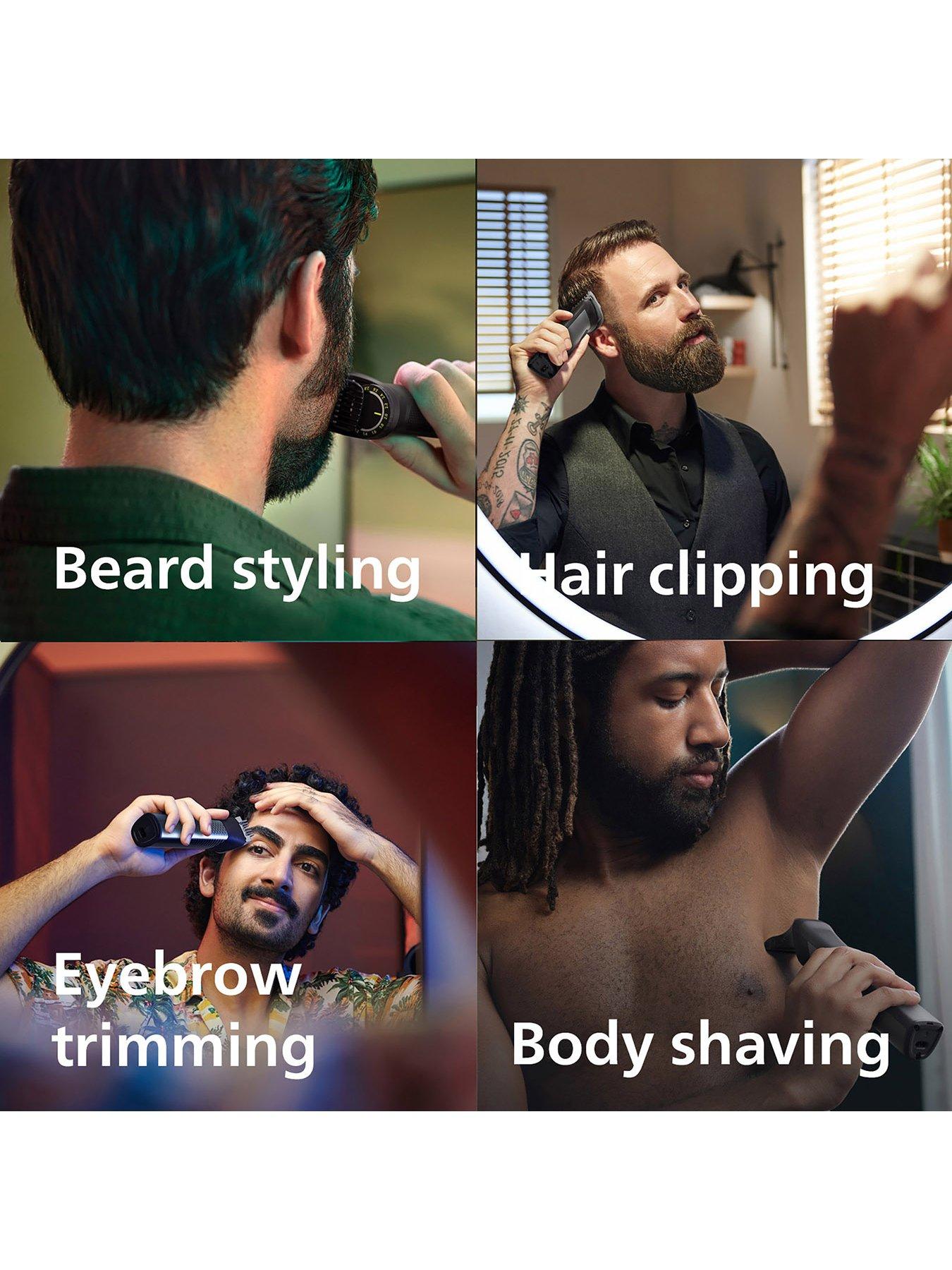 Image 3 of 7 of Philips Series 9000 20-in-1 Ultimate Multi Grooming Trimmer for Face, Head, and Body MG9553/15