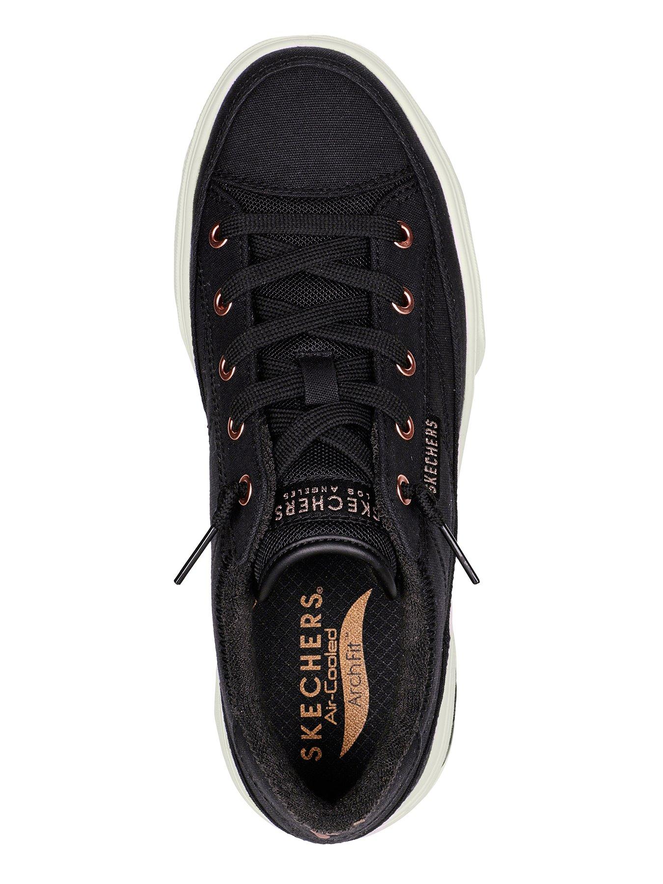 Skechers rose gold sneakers online