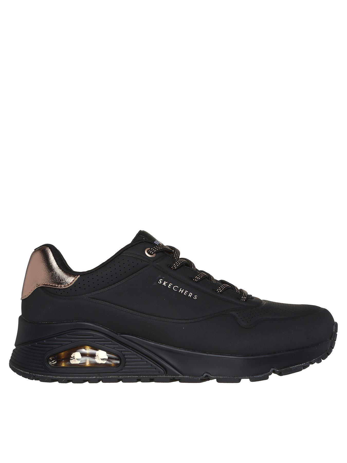 Women s Black Fashion Trainers Very