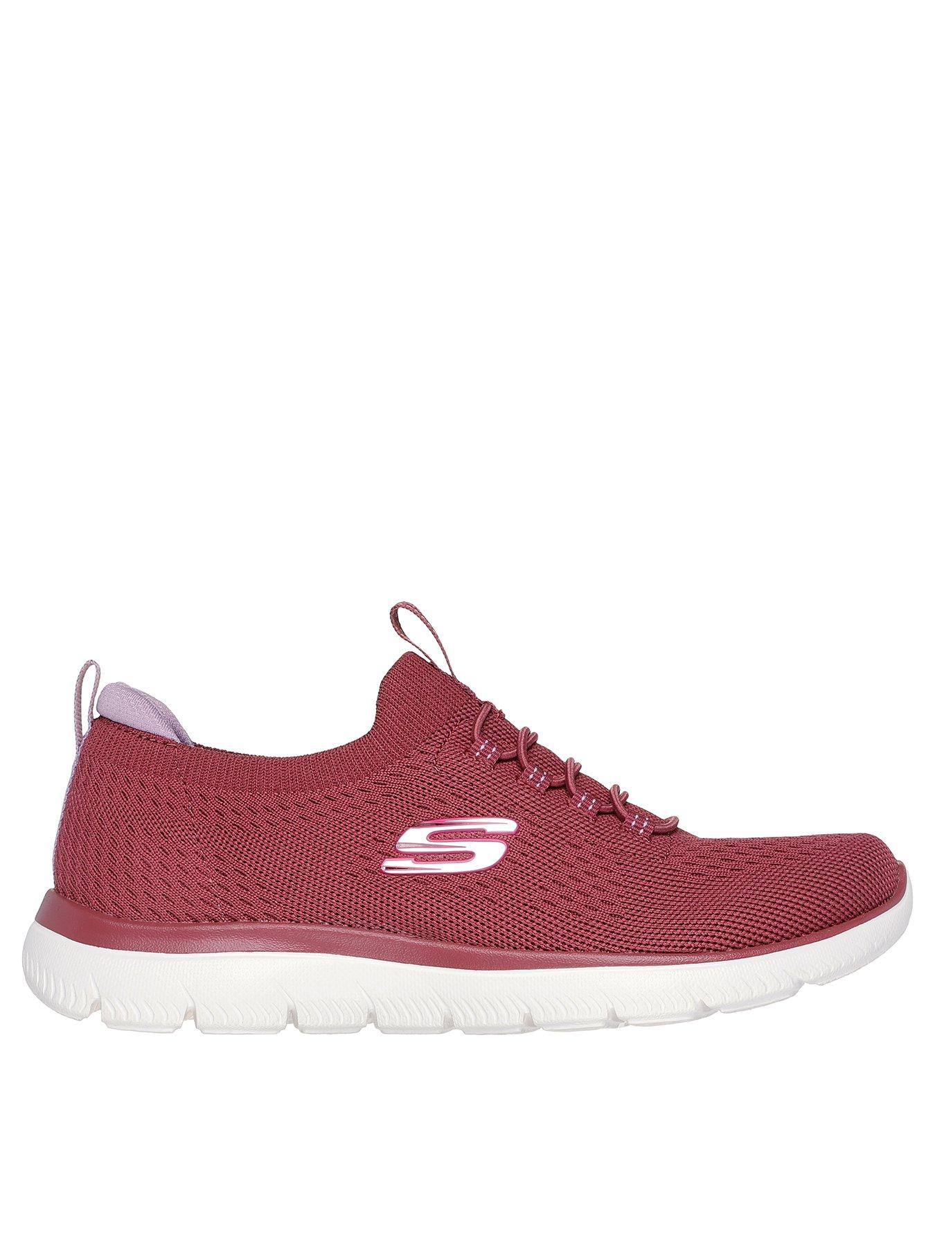 Stretch knit shoes from skechers on sale