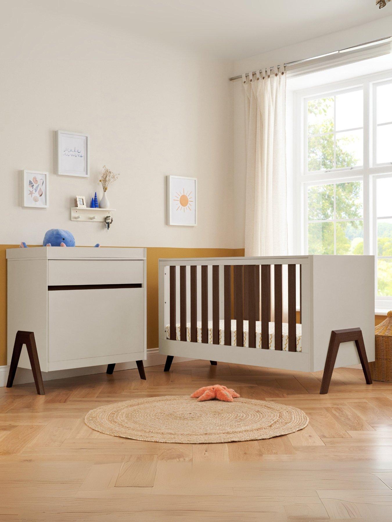 undefined Fuori 2 Piece Furniture Room Set - White Sand/Walnut