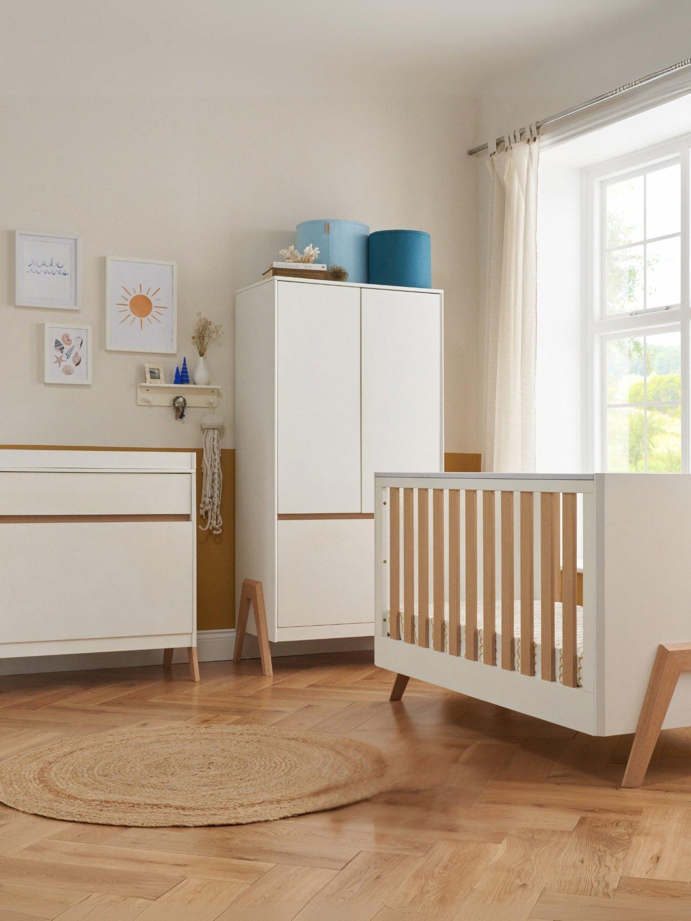 undefined Fuori 3 Piece Furniture Room Set - White/Oak