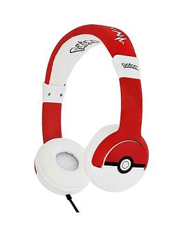Pokemon Pok&Eacute;Mon Pok&Eacute;Ball Junior Headphones