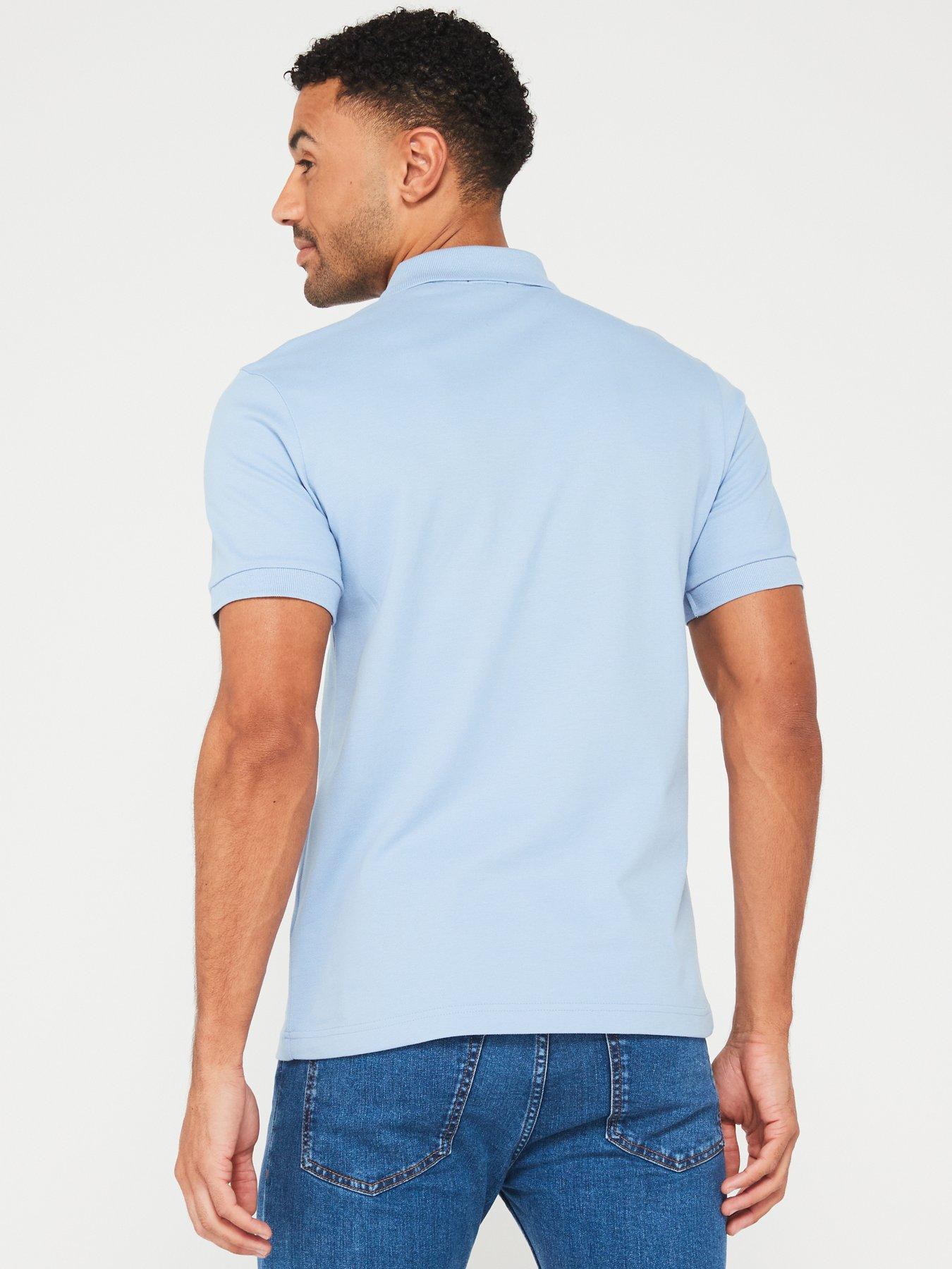 Custom Slim Fit Polo - 013 Office Blue main image 0