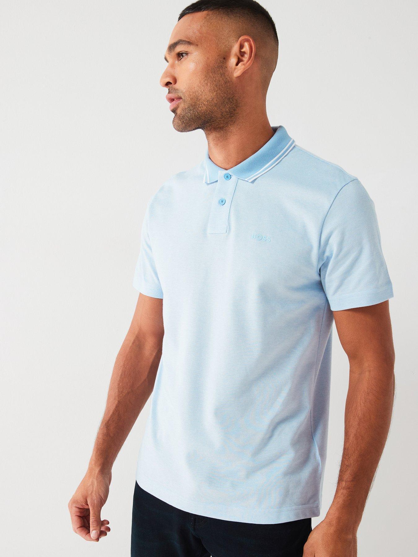undefined Peoxfordnew Relaxed Fit Polo Shirt - Light Blue