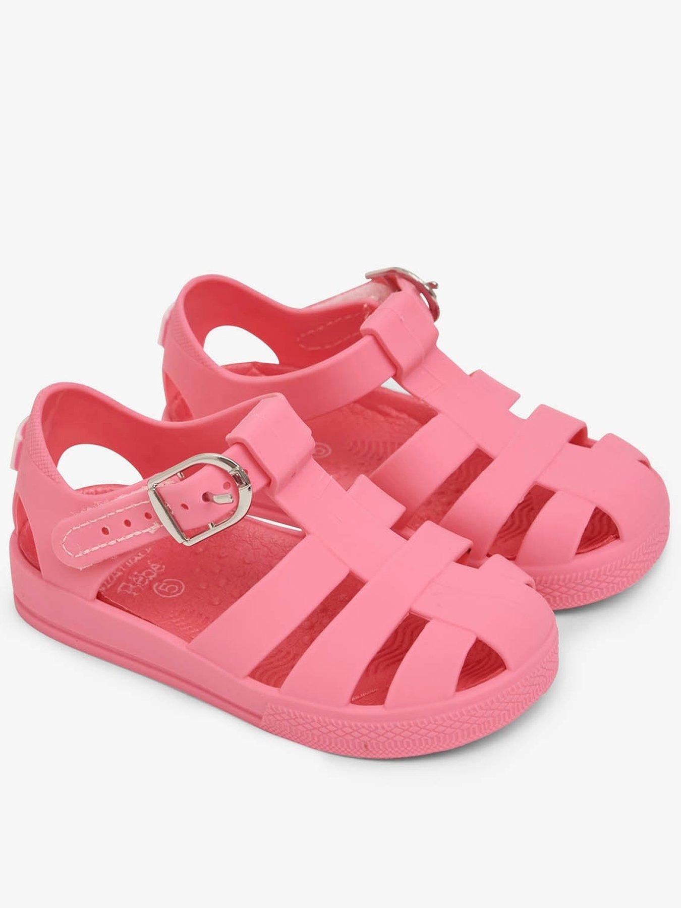 jojo-maman-bebe-girls-jelly-sandals-pink