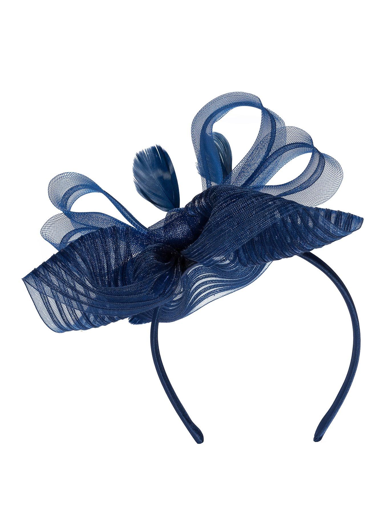 Image of Jon Richard Navy Hat Fascinator