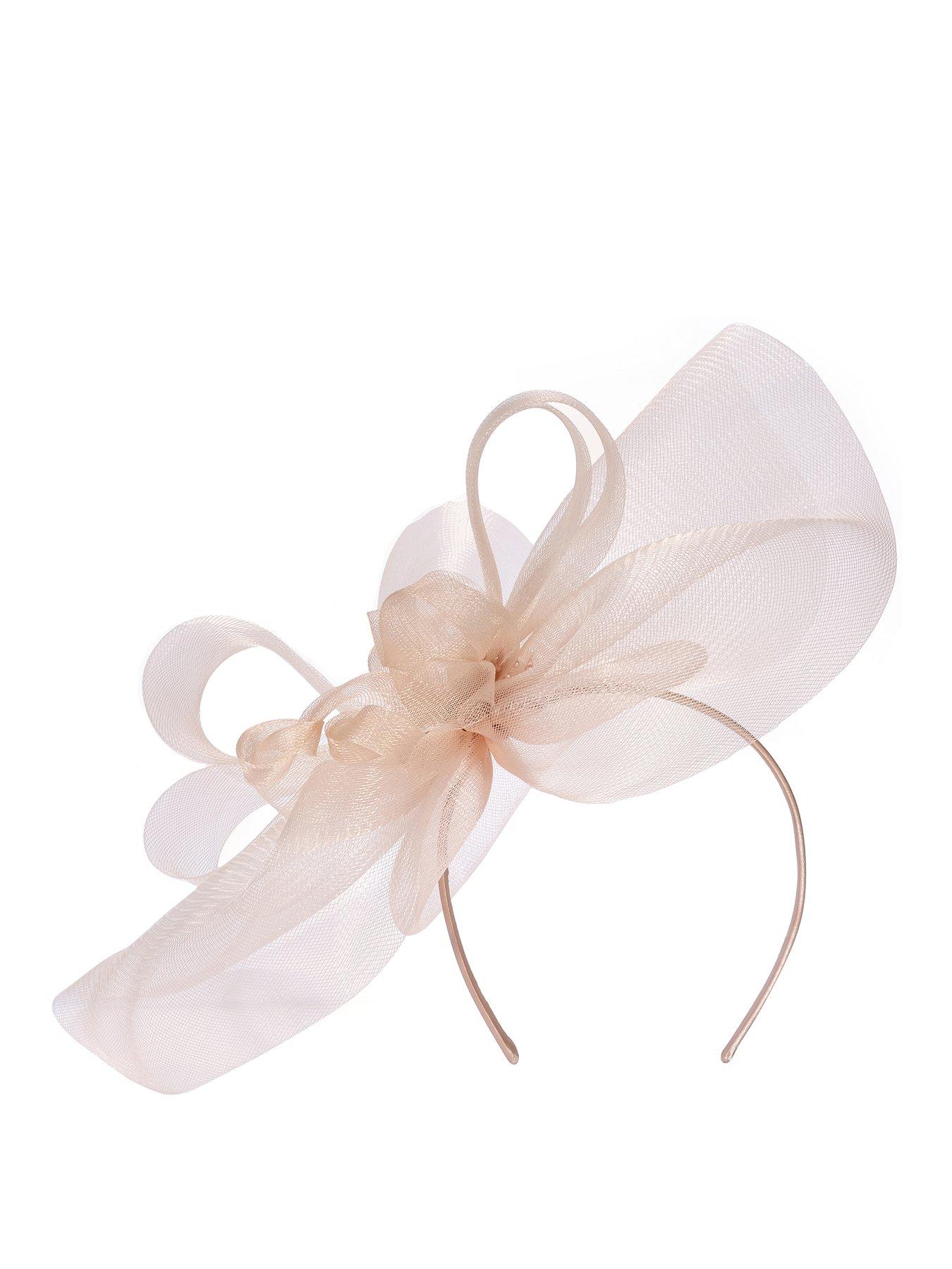 Image 1 of 3 of Jon Richard Nude Hat Fascinator