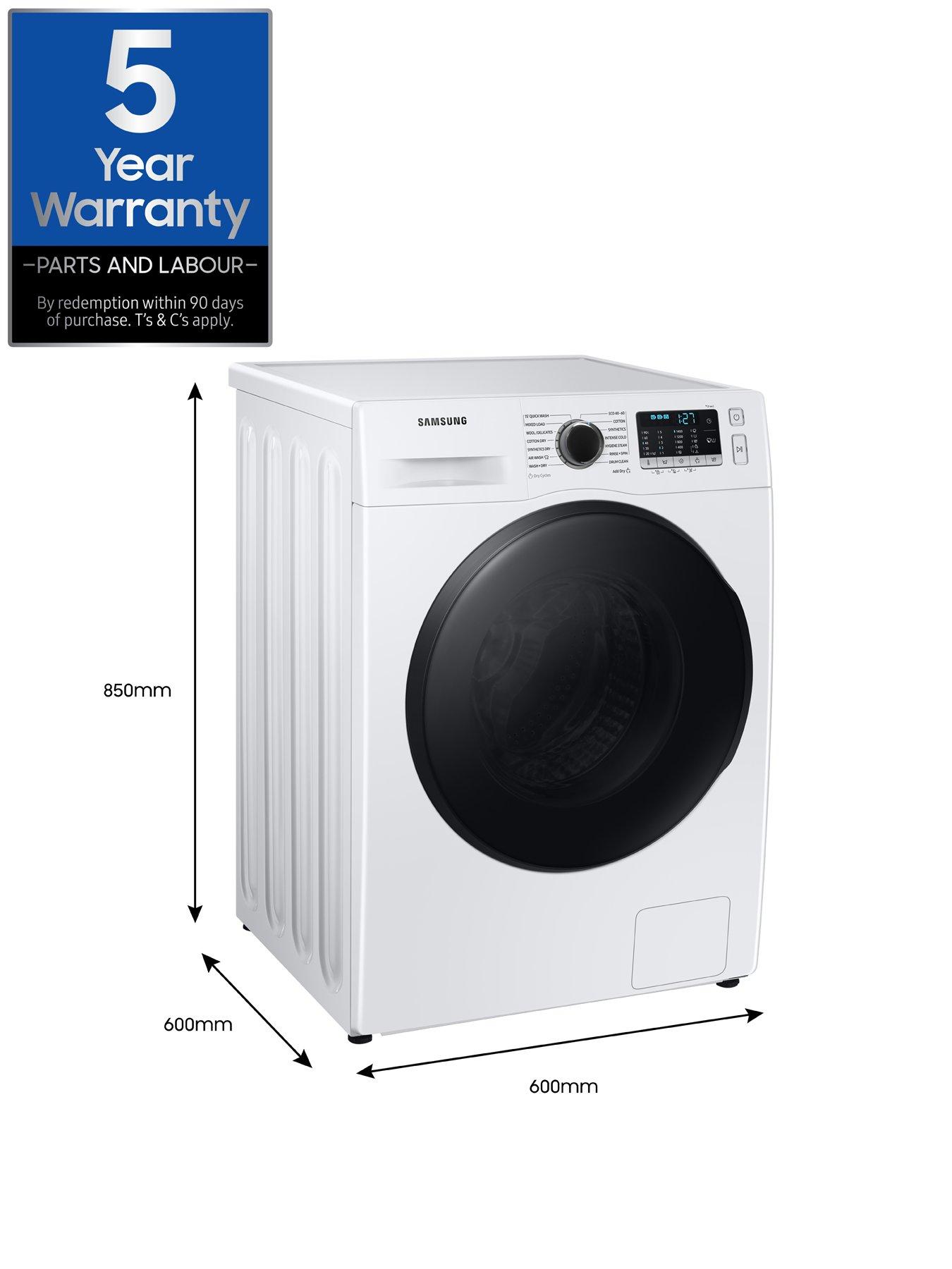 Samsung Series 5 WD90TA046BE/EU 9kg Wash, 6kg Dry, 1400 Spin Ecobubble